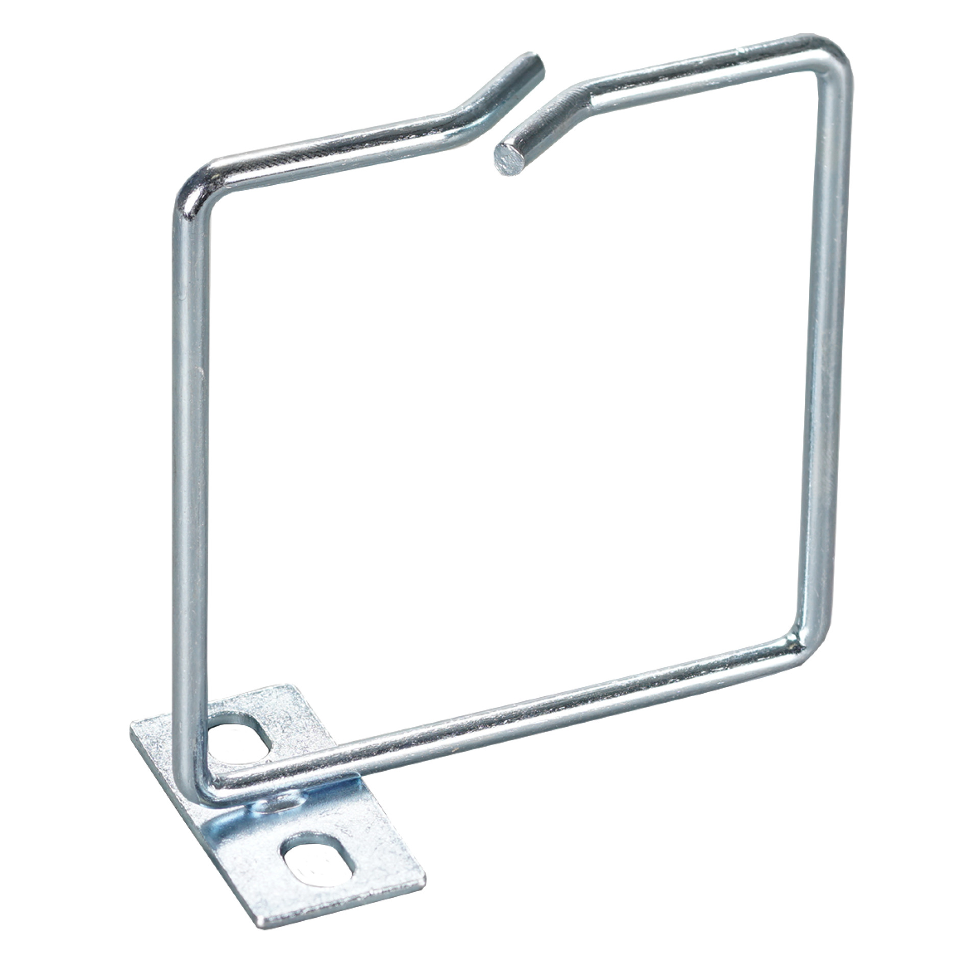Cable Routing Bracket 80 x 80 mm with Lateral Offset Mounting Plate