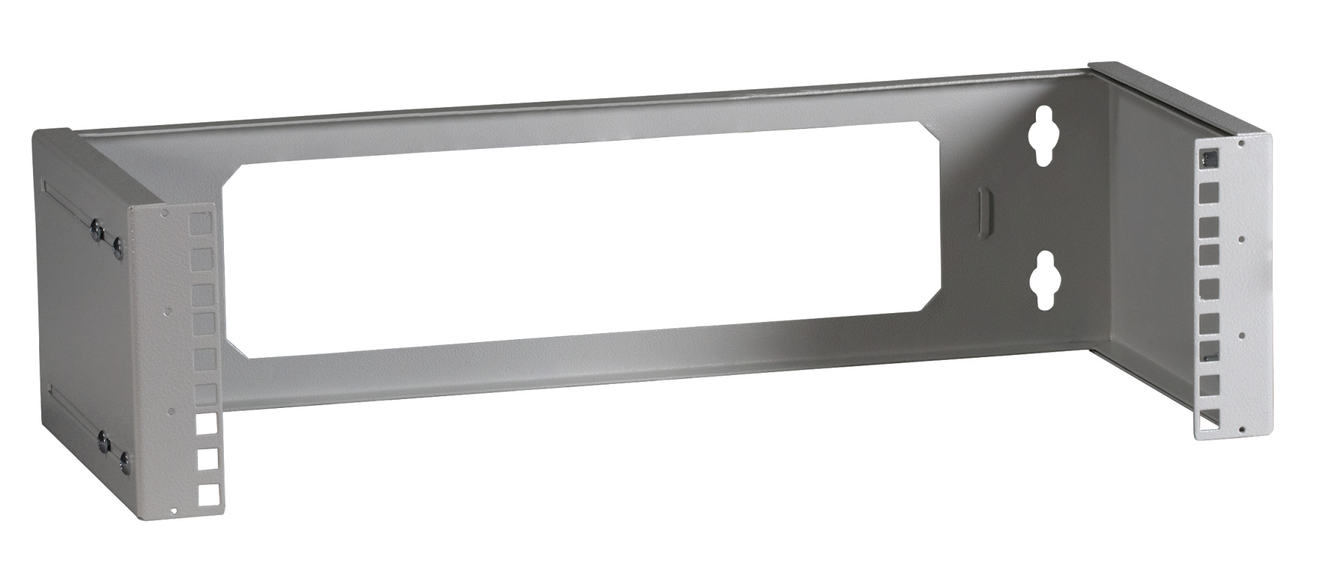 19" 3U Wall Bracket, Depth-Adj., RAL9005