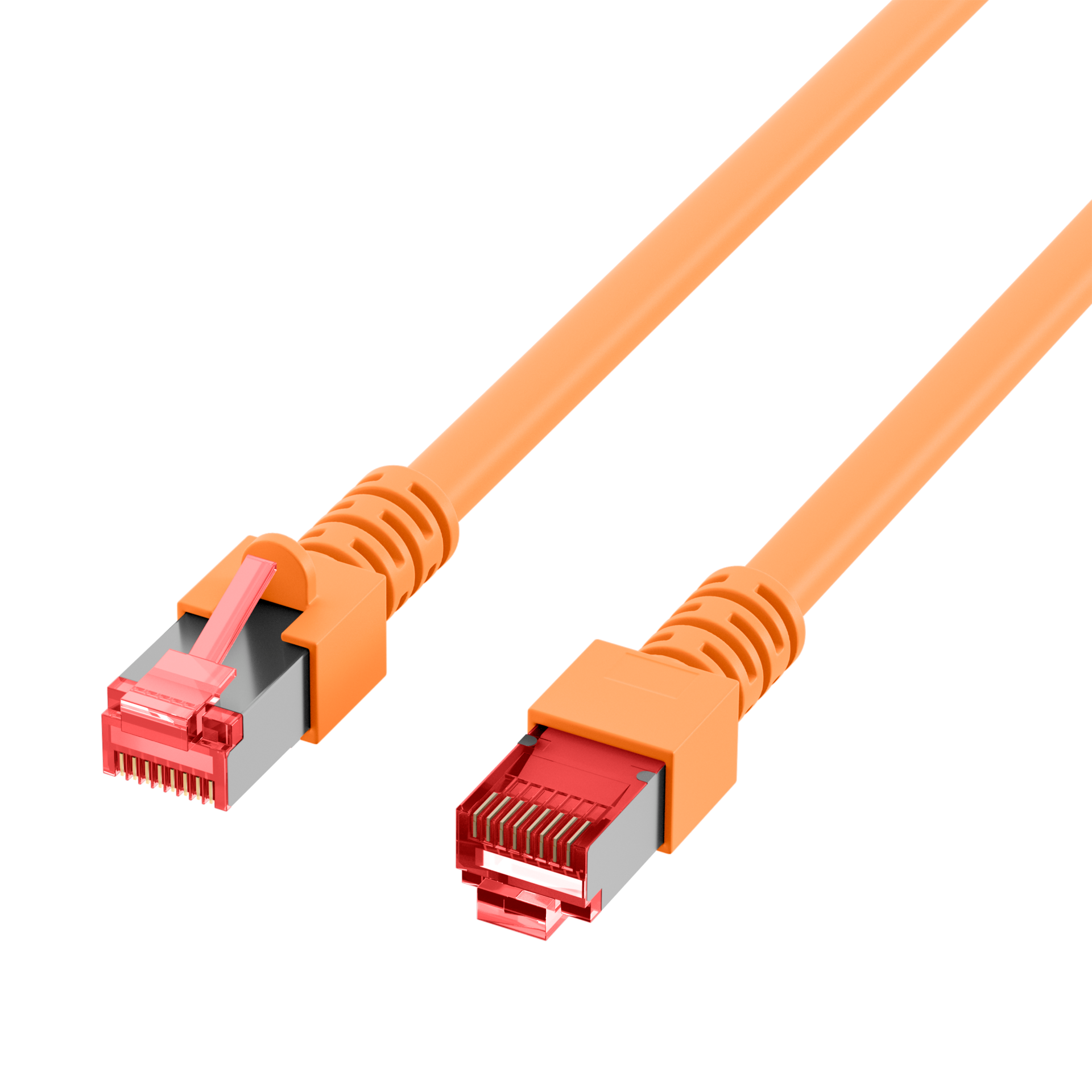 RJ45 Patch Cord Cat.6 S/FTP LSZH orange 25m