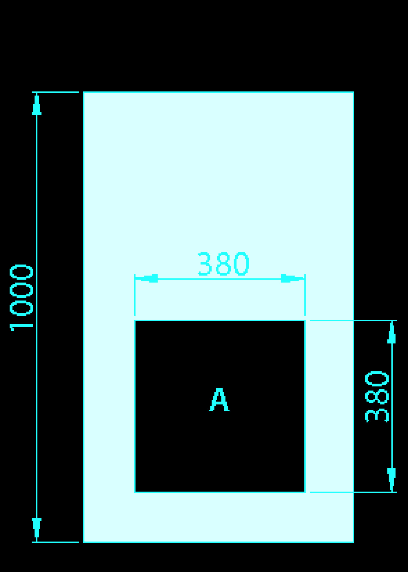 Module w. Foam Entry, Opening A, RAL7035, for PRO