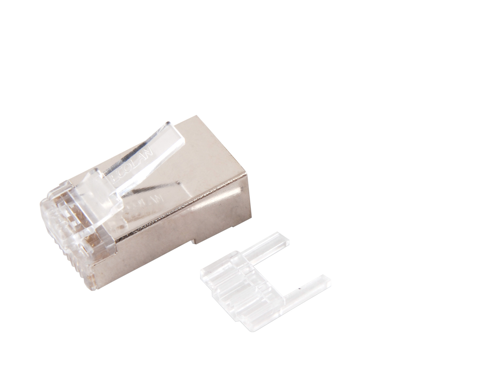 RJ45 connector STP, Cat.6, PU 100