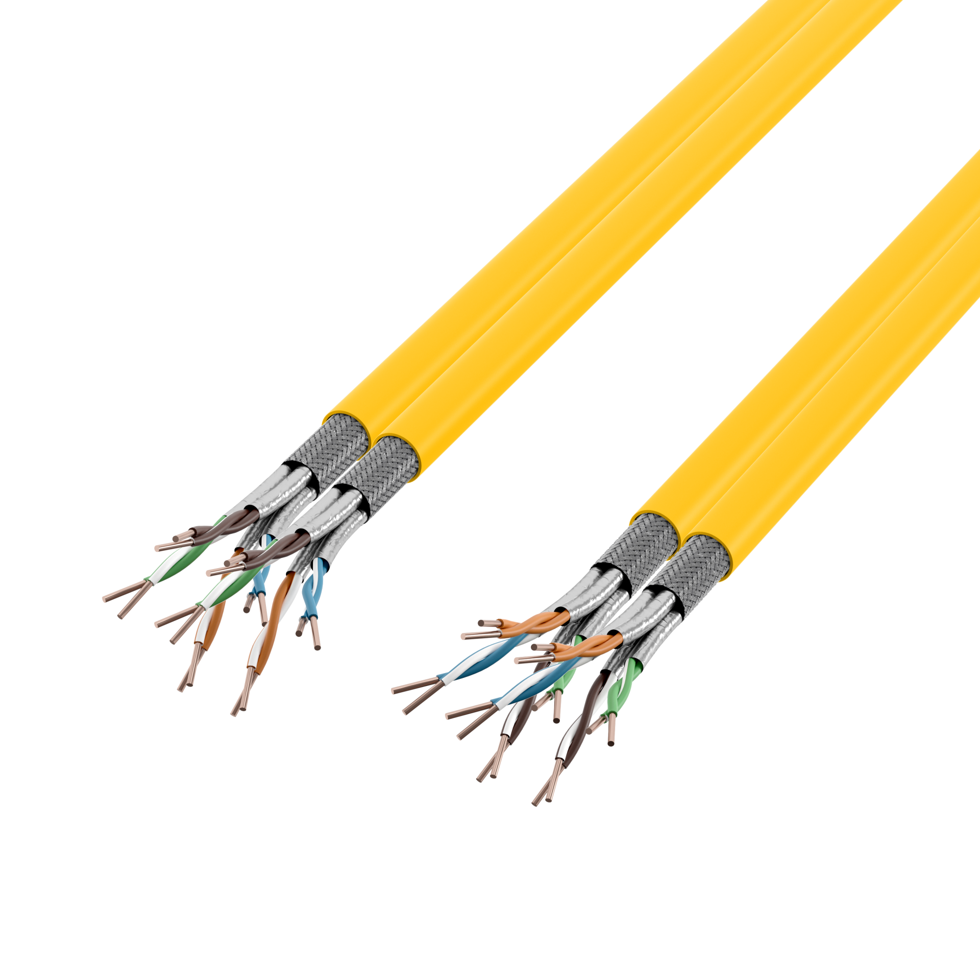 INFRALAN® Cat.7A Installation Cable S/FTP 1250 MHz, CPR Cca