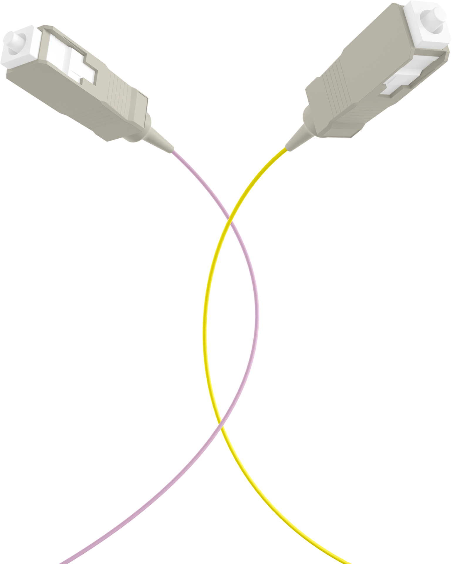 Fiber Pigtail SC OM2 -colored set 2m - 12 pieces