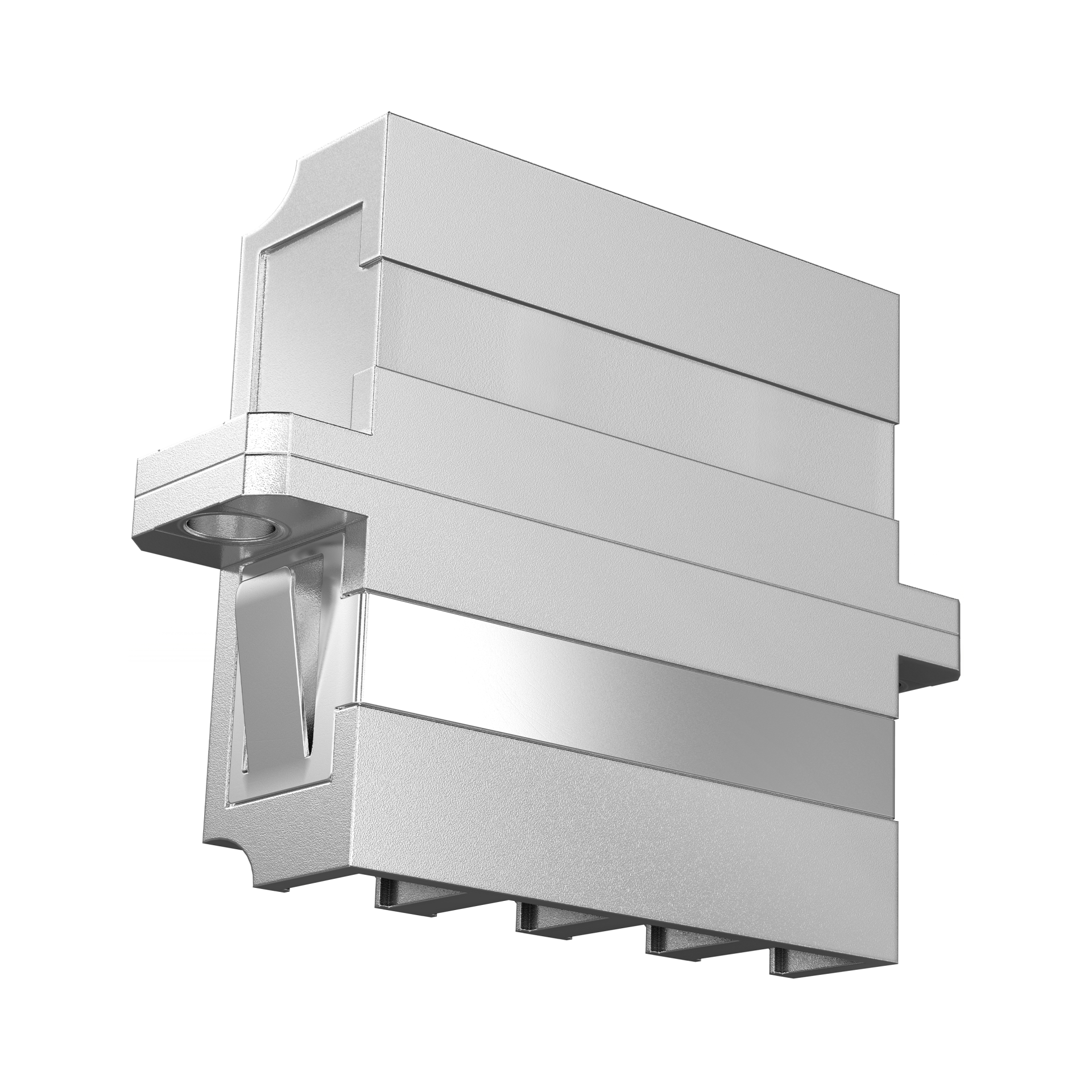 Adapter  LC Quad OS2 metal housing 