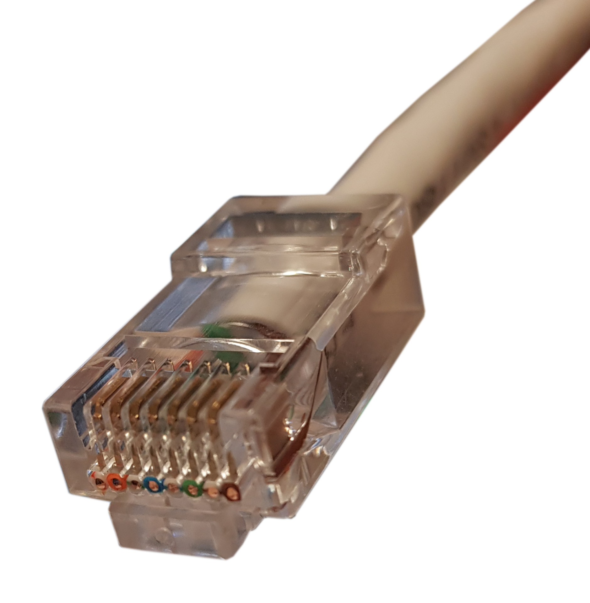 RJ45 modular plug Cat.6 unshielded, pack of 10