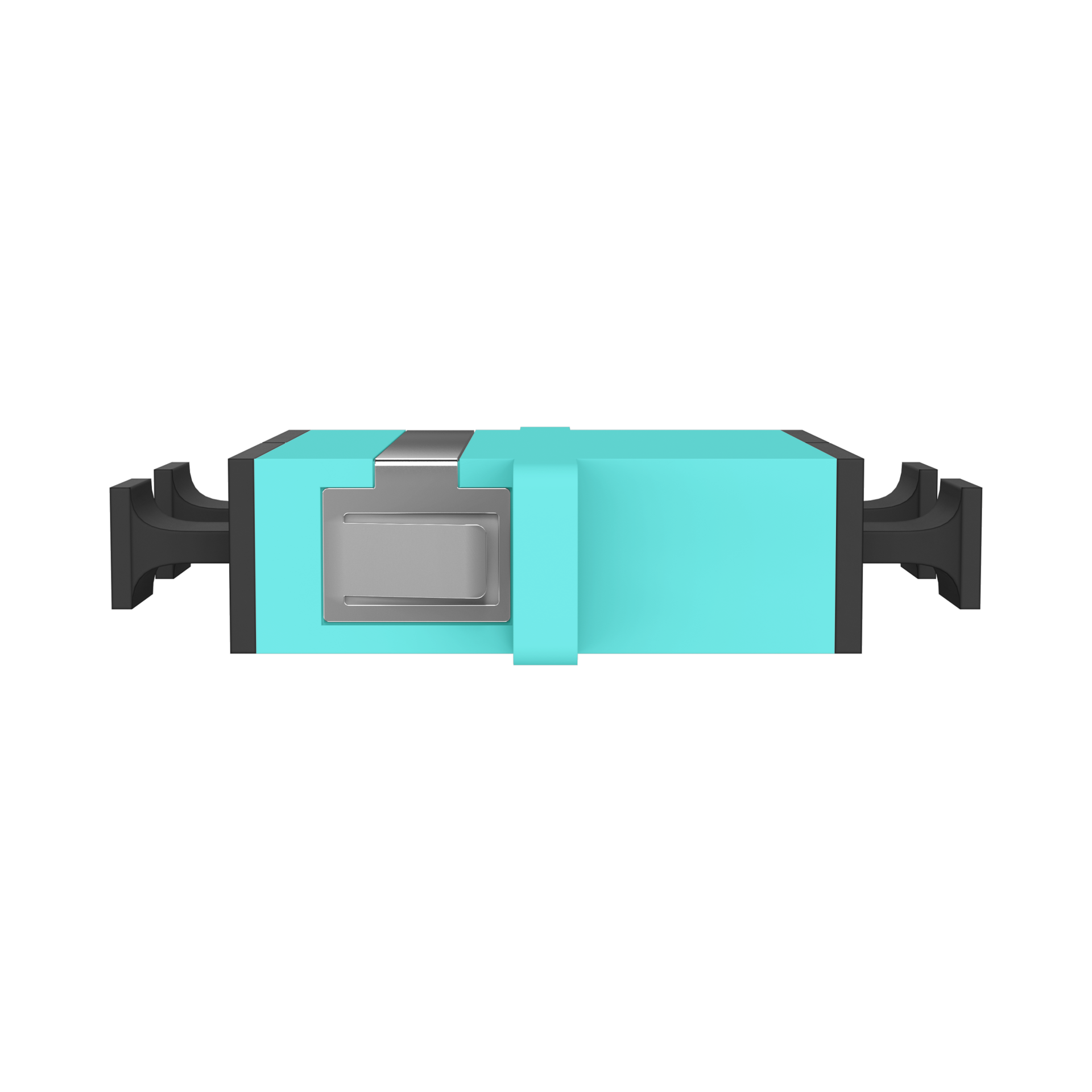 Adapter  SC Duplex OM3 aqua 