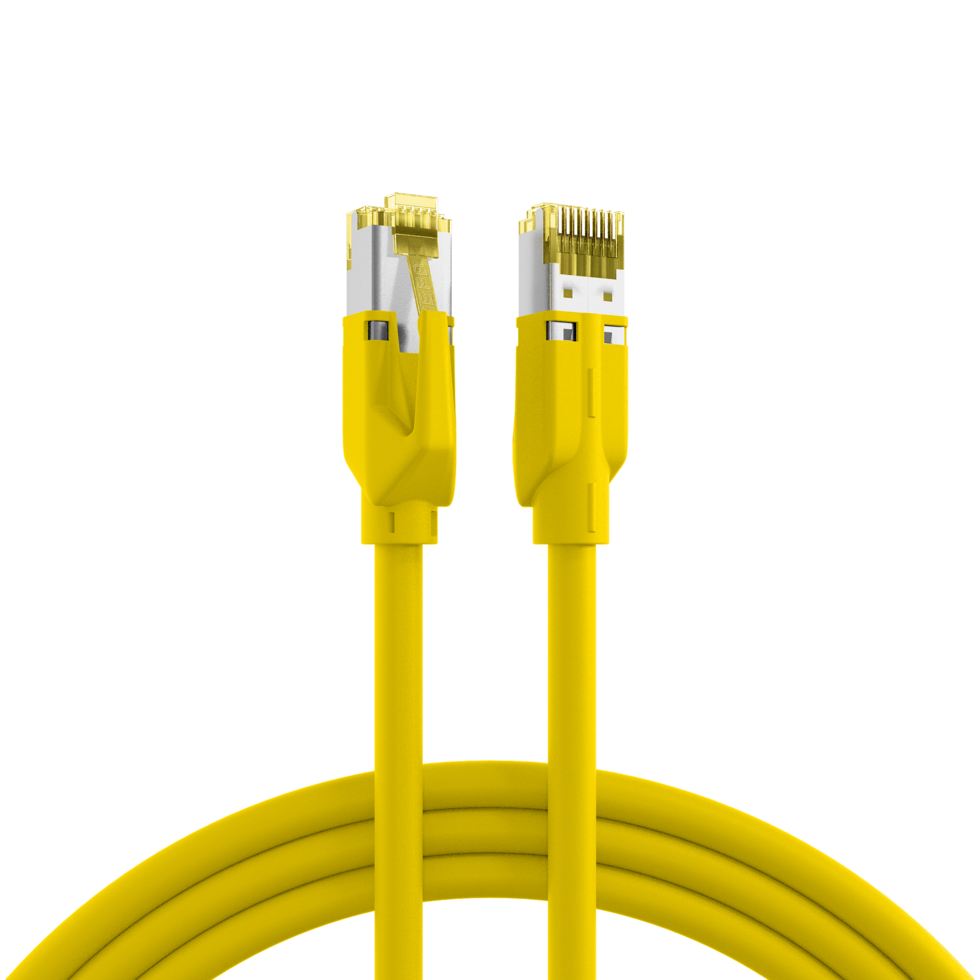 RJ45 Patch Cord Cat.6A S/FTP LSZH Draka UC900 TM31 yellow 15m