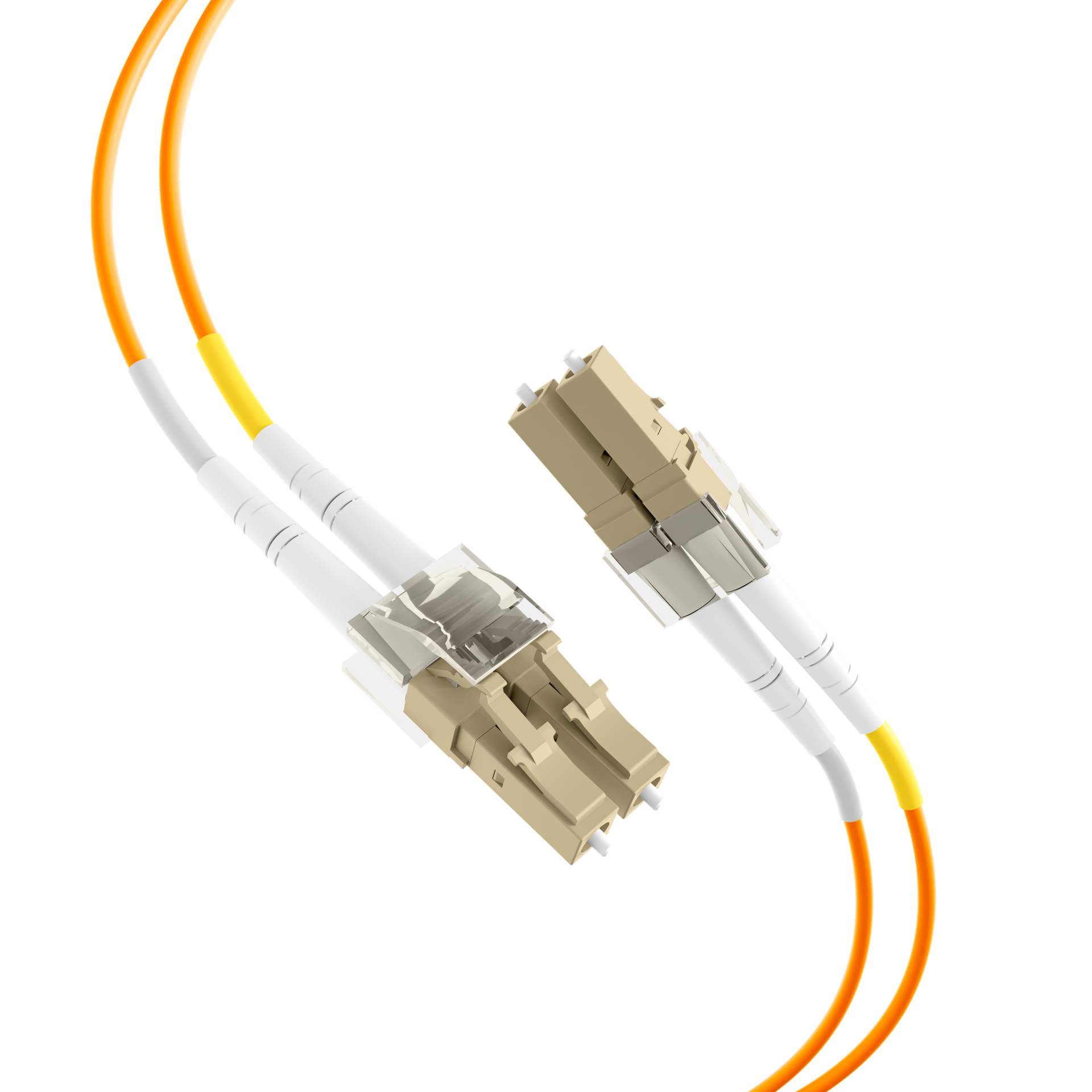Duplex Patchcable LC-LC OM2 10m LSZH 2mm orange