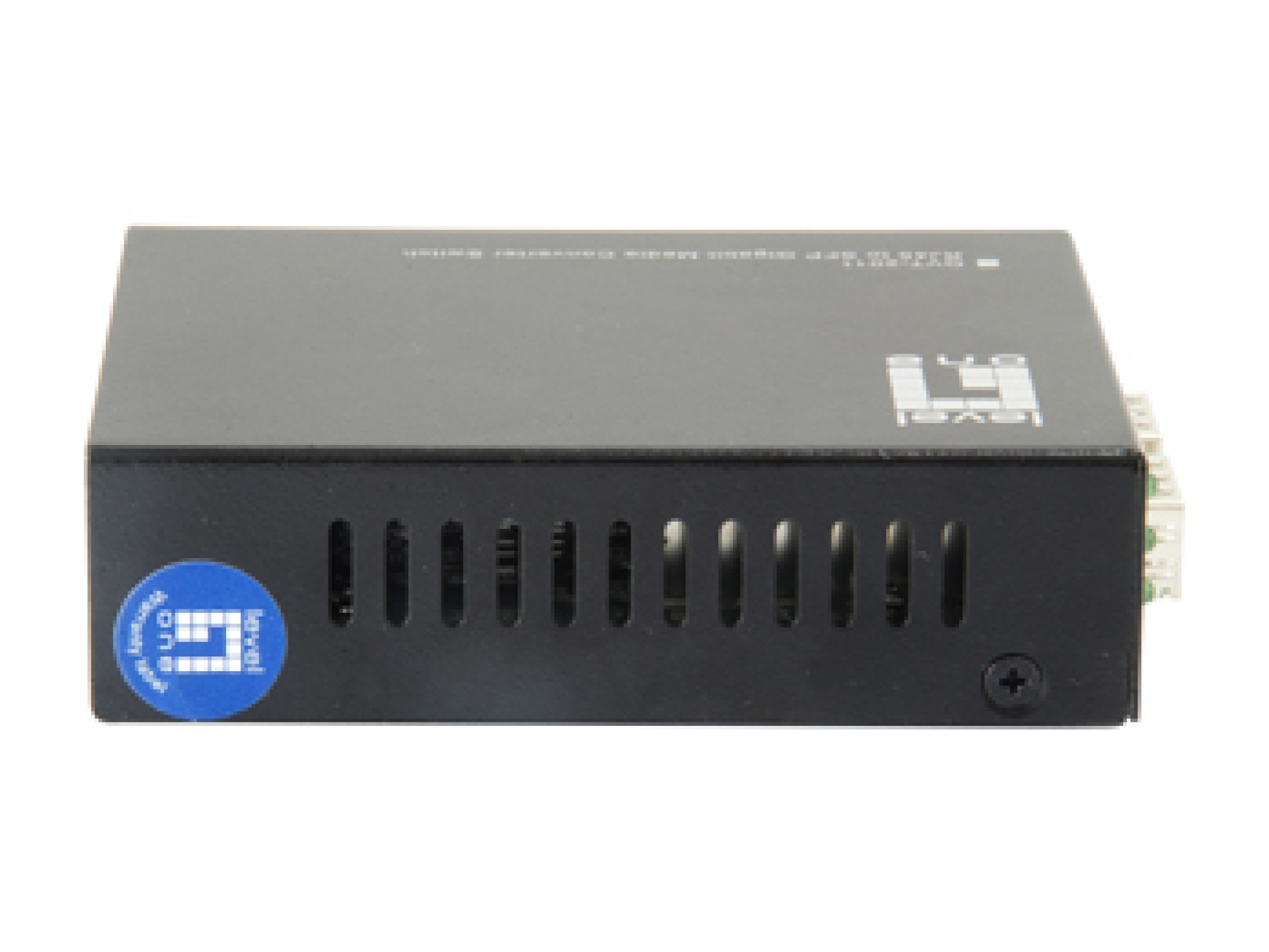 Gigabit RJ45 to SFP Media Converter-Switch, 2x SFP, 1x RJ45