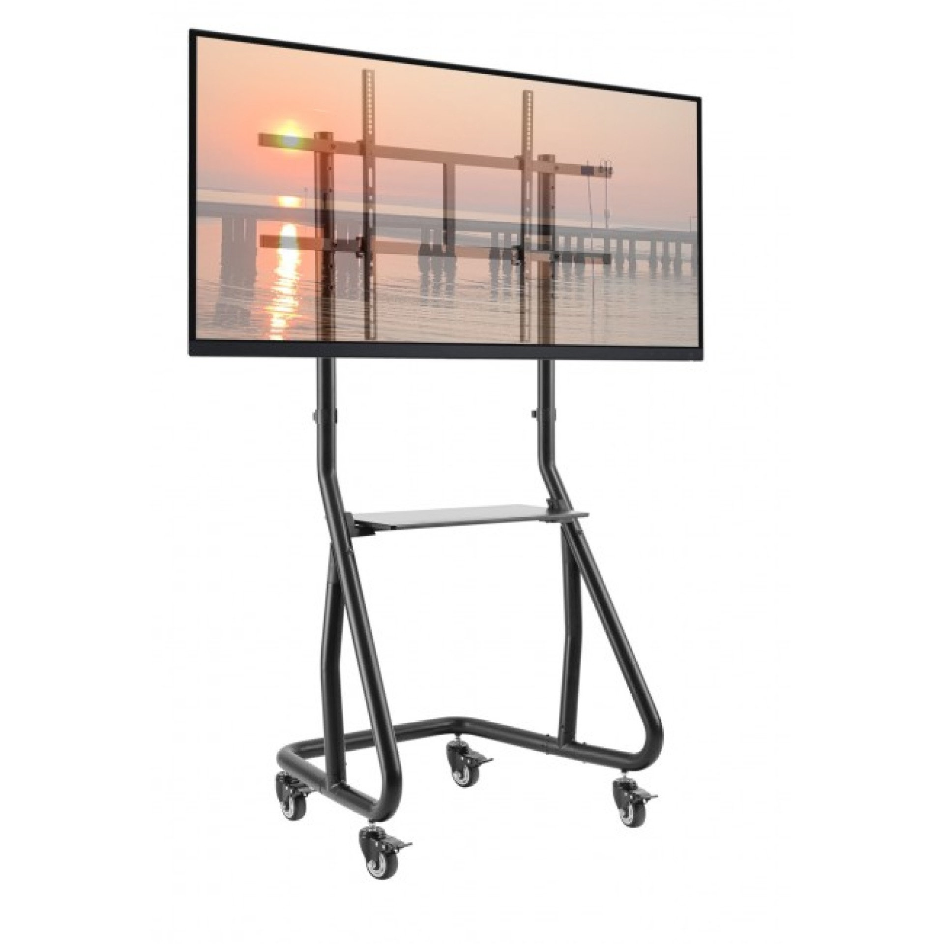TV Trolley for LCD LED TV 60"105" with shelve