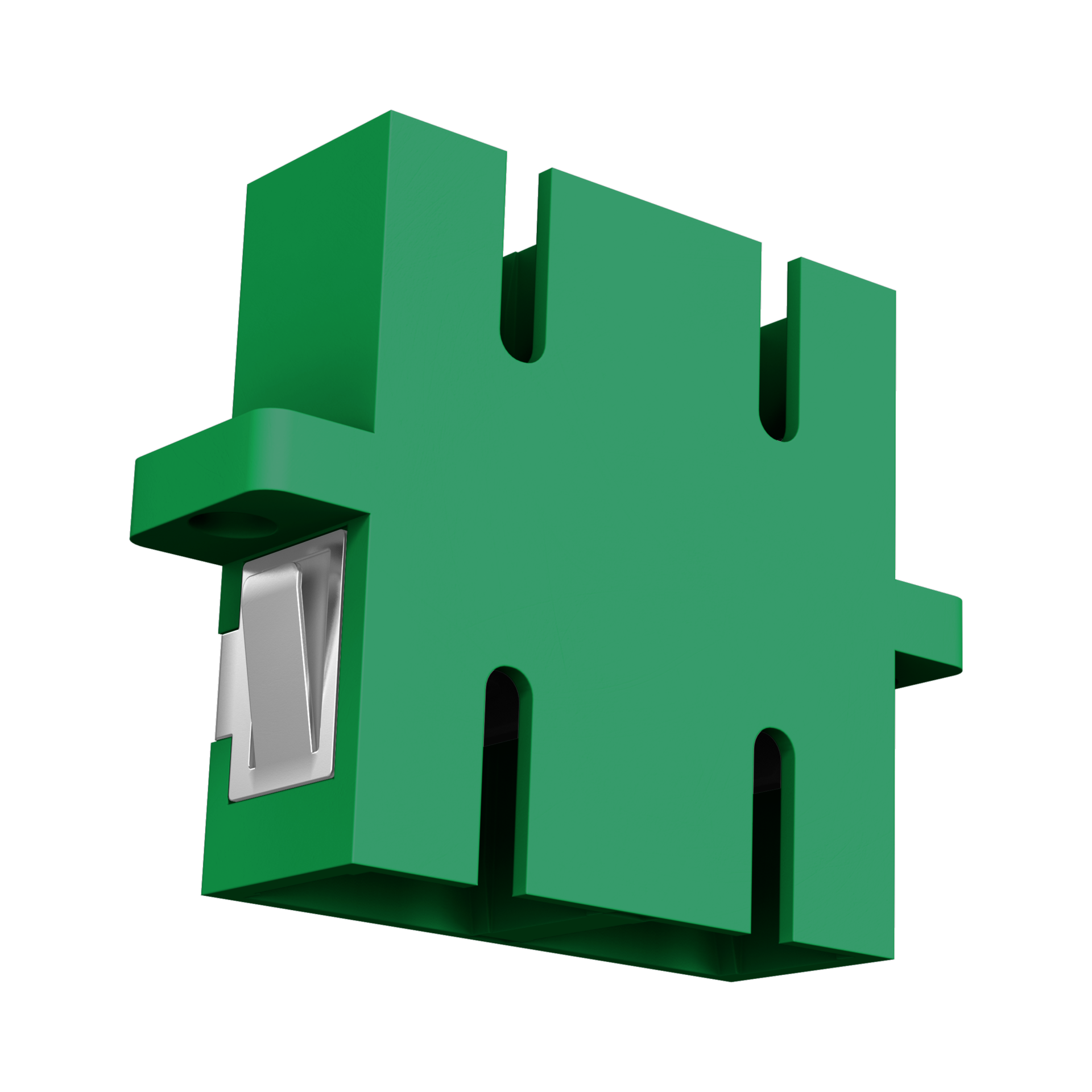 Adapter  SC/APC Duplex OS2 green 