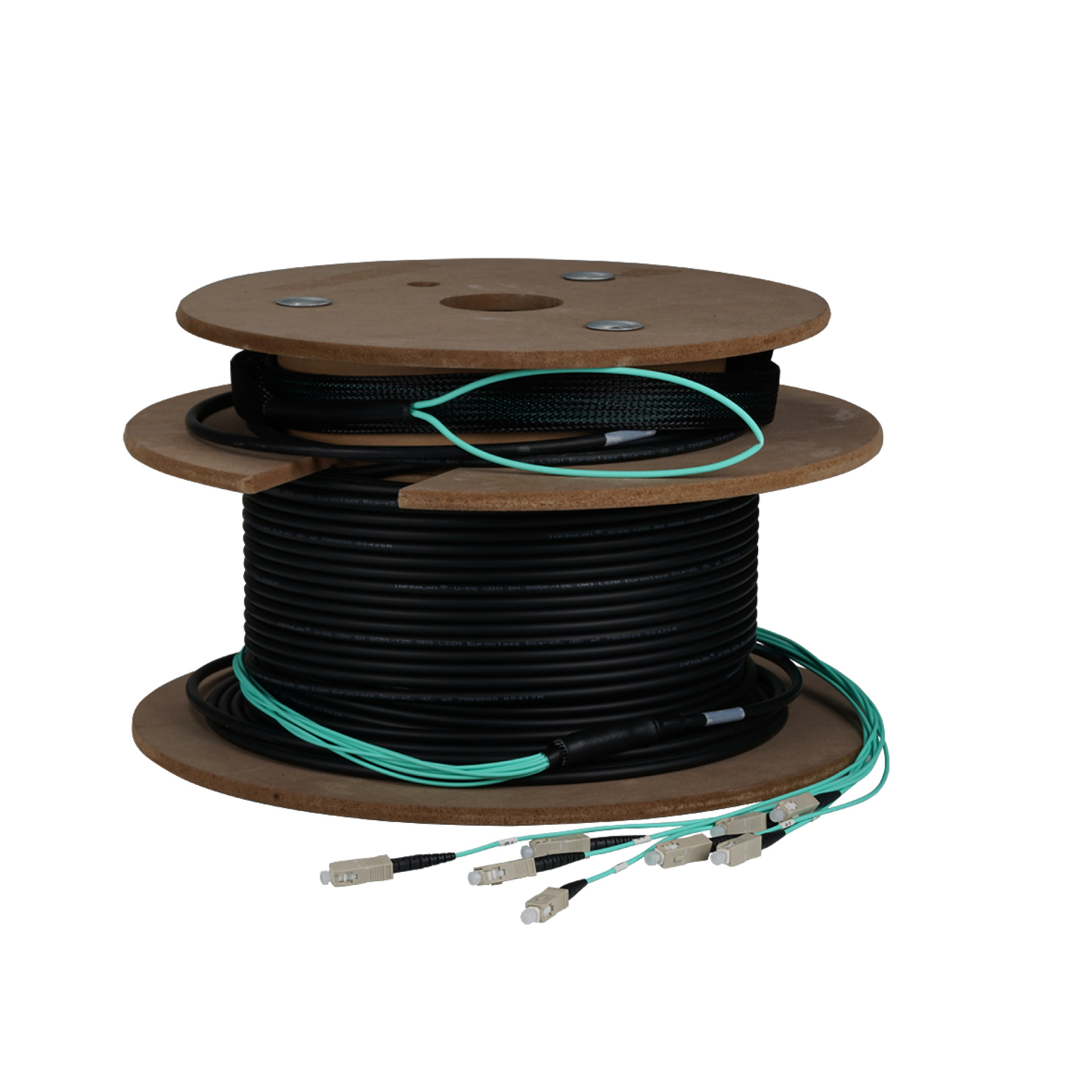 Trunkcable U-DQ(ZN)BH 8G 50/125, SC/SC OM3 200m