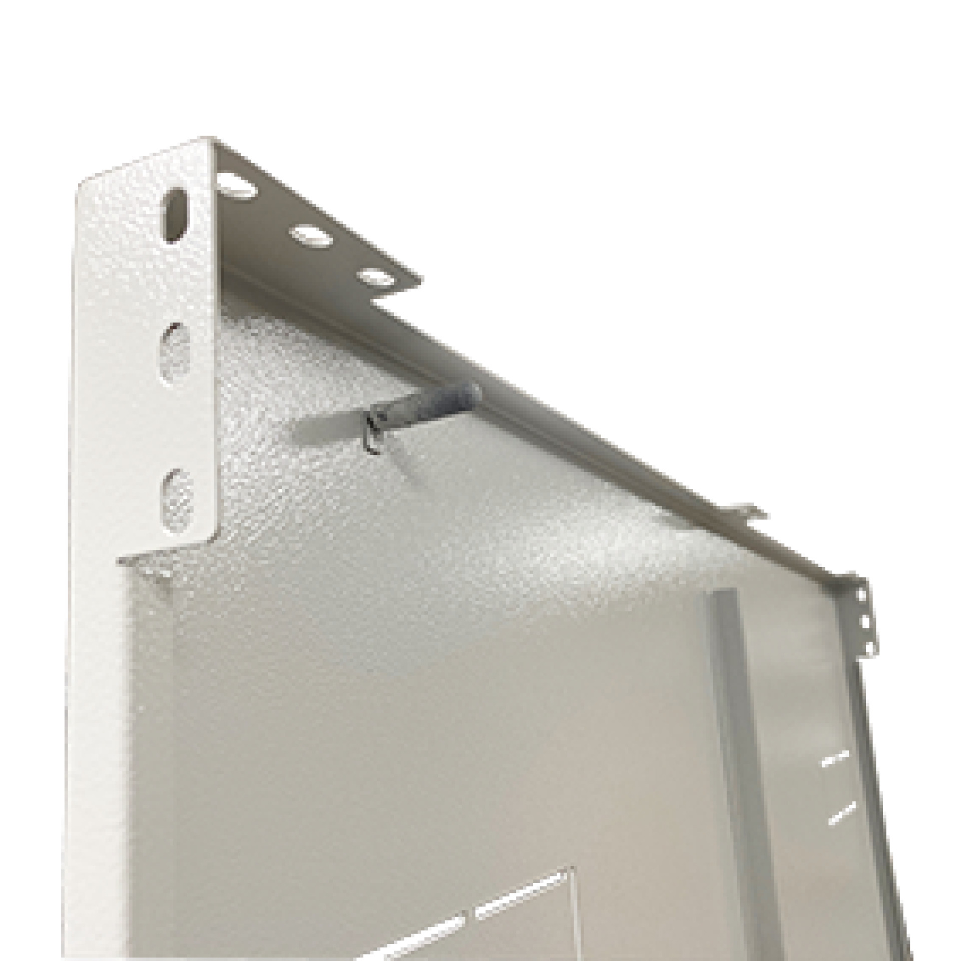 Side Wall for ESV 42U, D=1000 mm, Type E, RAL7035, Frame mounting