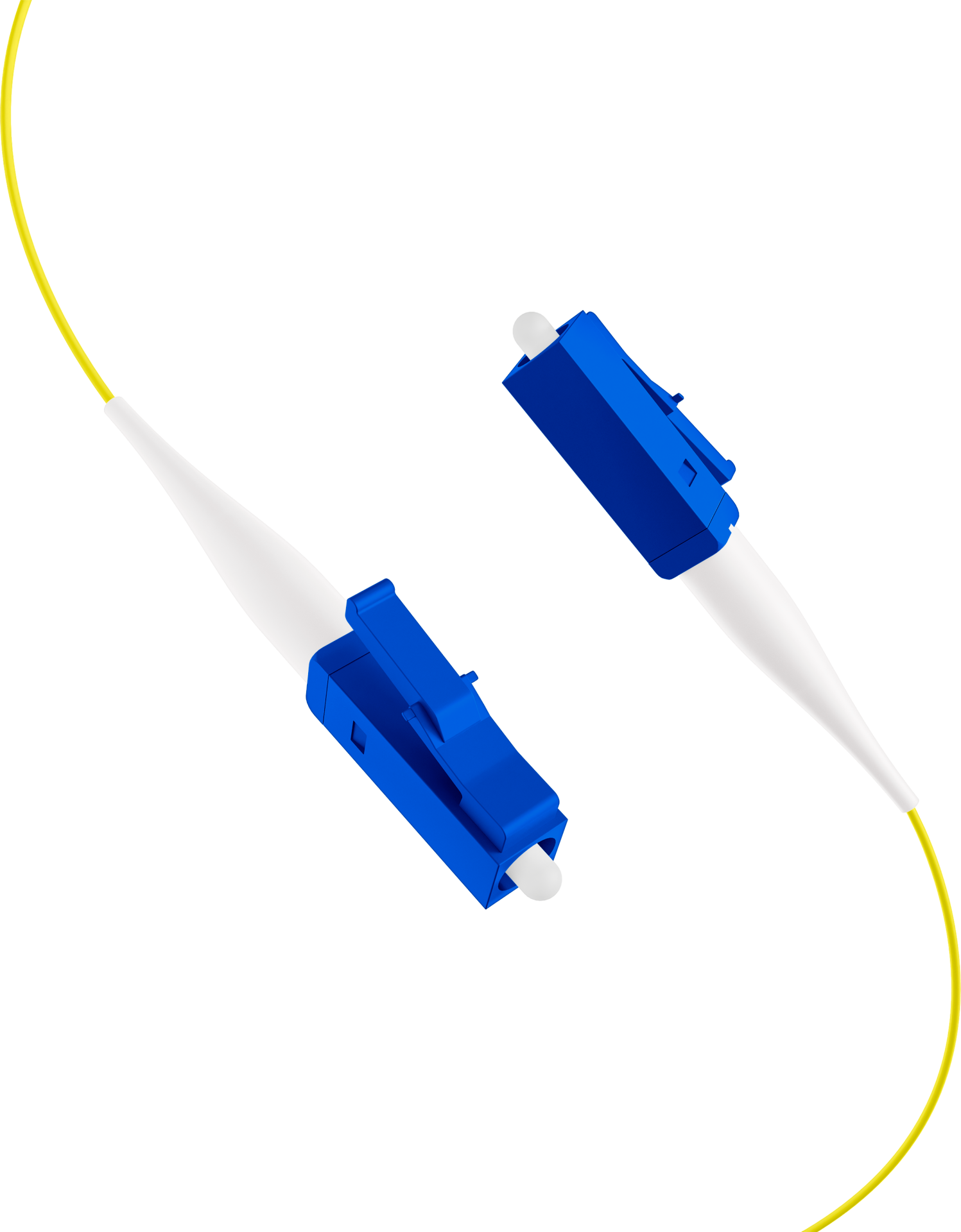 Fiber Pigtail LC OS2 G652D-Yellow 2m - 1 piece
