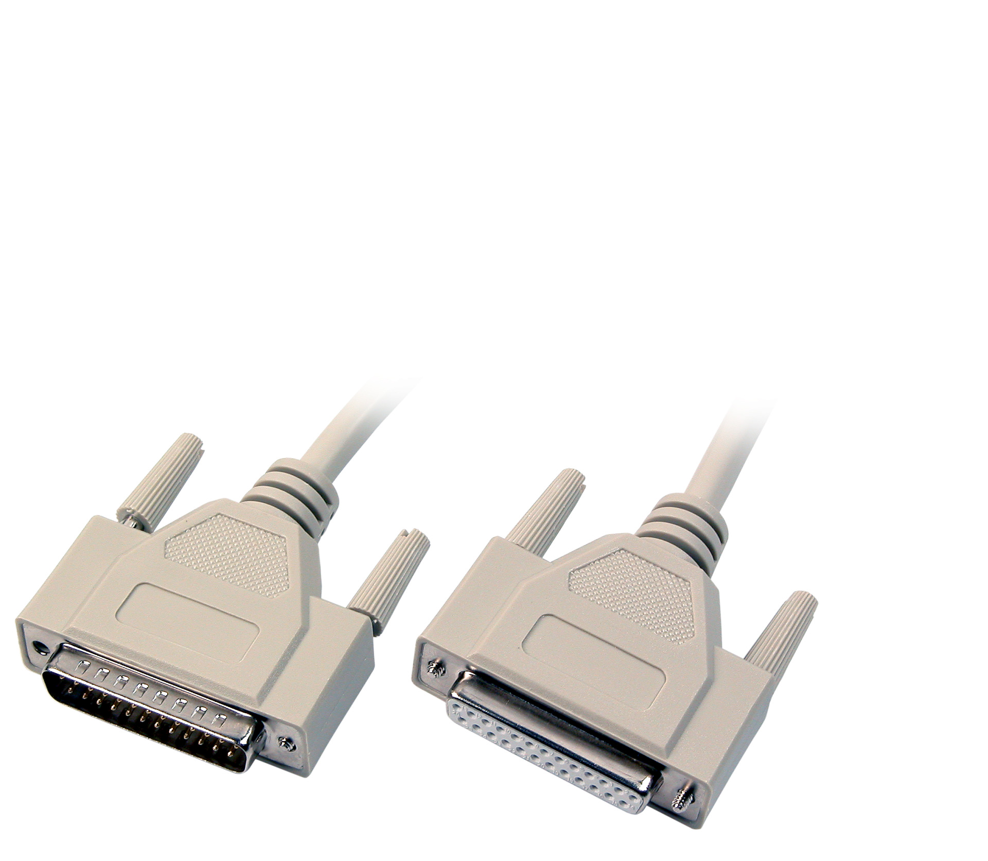 Datacable serial 1:1, 2x DSub 25, M-F, 3,0m, beige