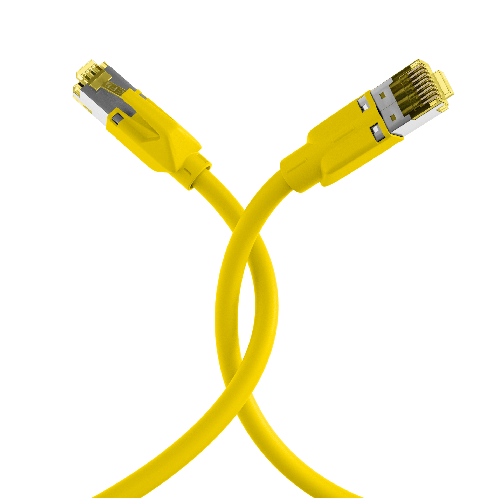 RJ45 Patch Cord Cat.6A S/FTP LSZH Draka UC900 TM31 yellow