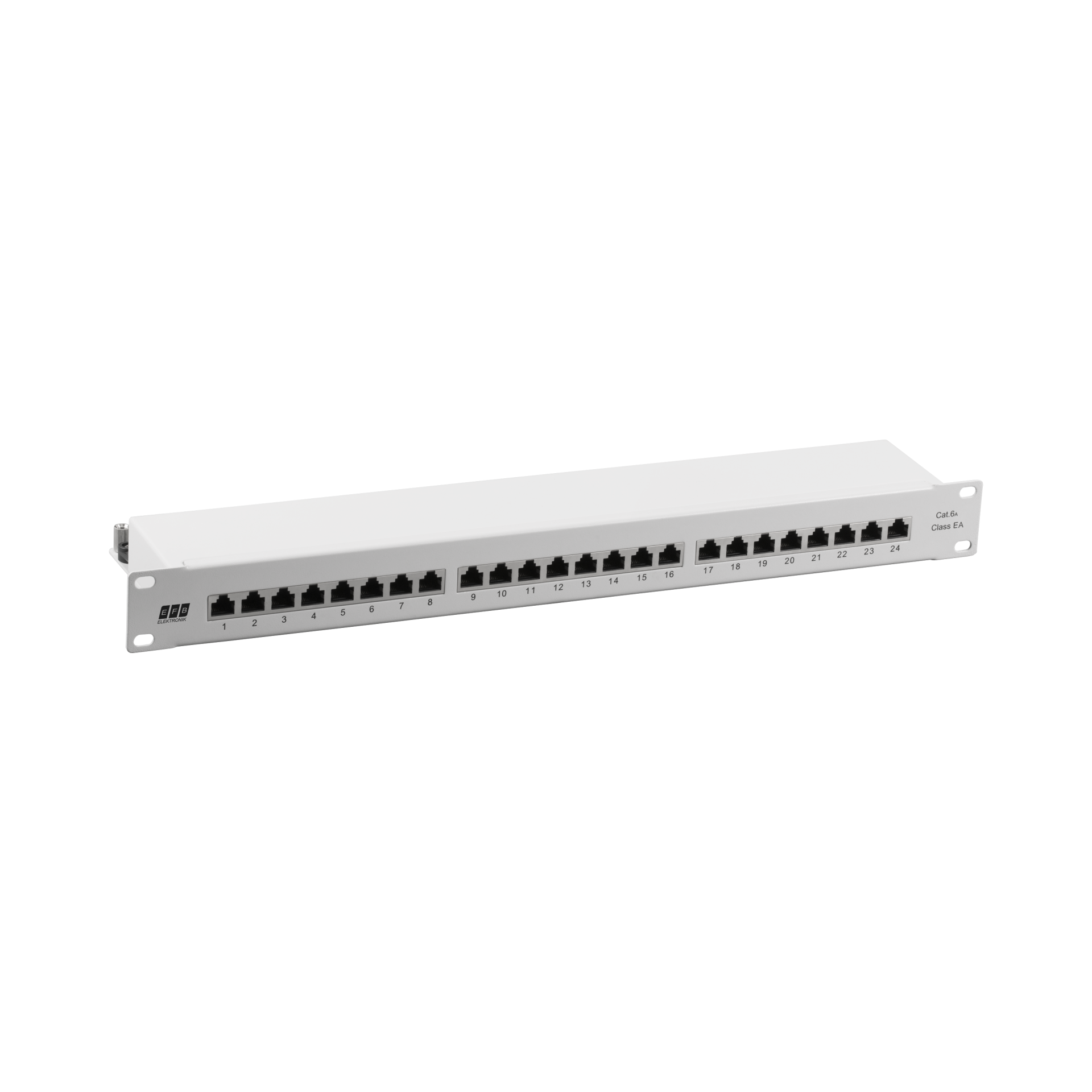 Patchpanel STP 24xRJ45 Cat.6A, 19“ 1U Patchpanel STP 24xRJ45 Cat.6A, 19“ 1U