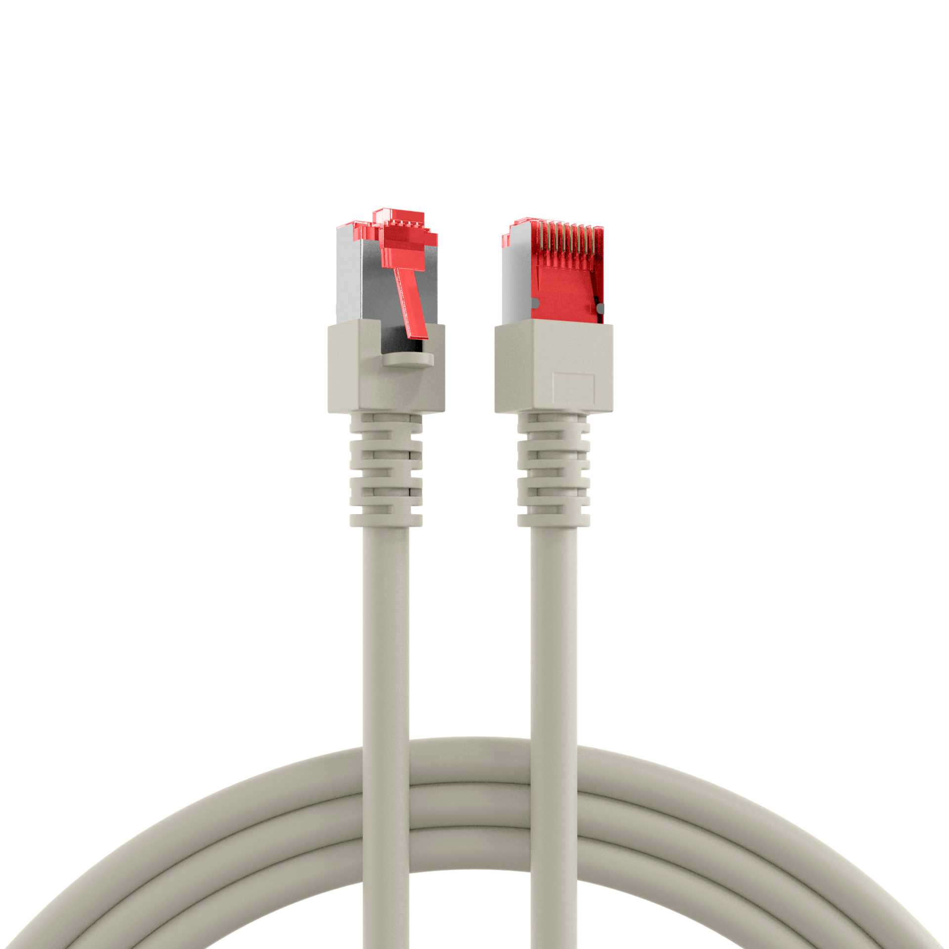 RJ45 Patch Cord Cat.6 S/FTP LSZH grey 20m