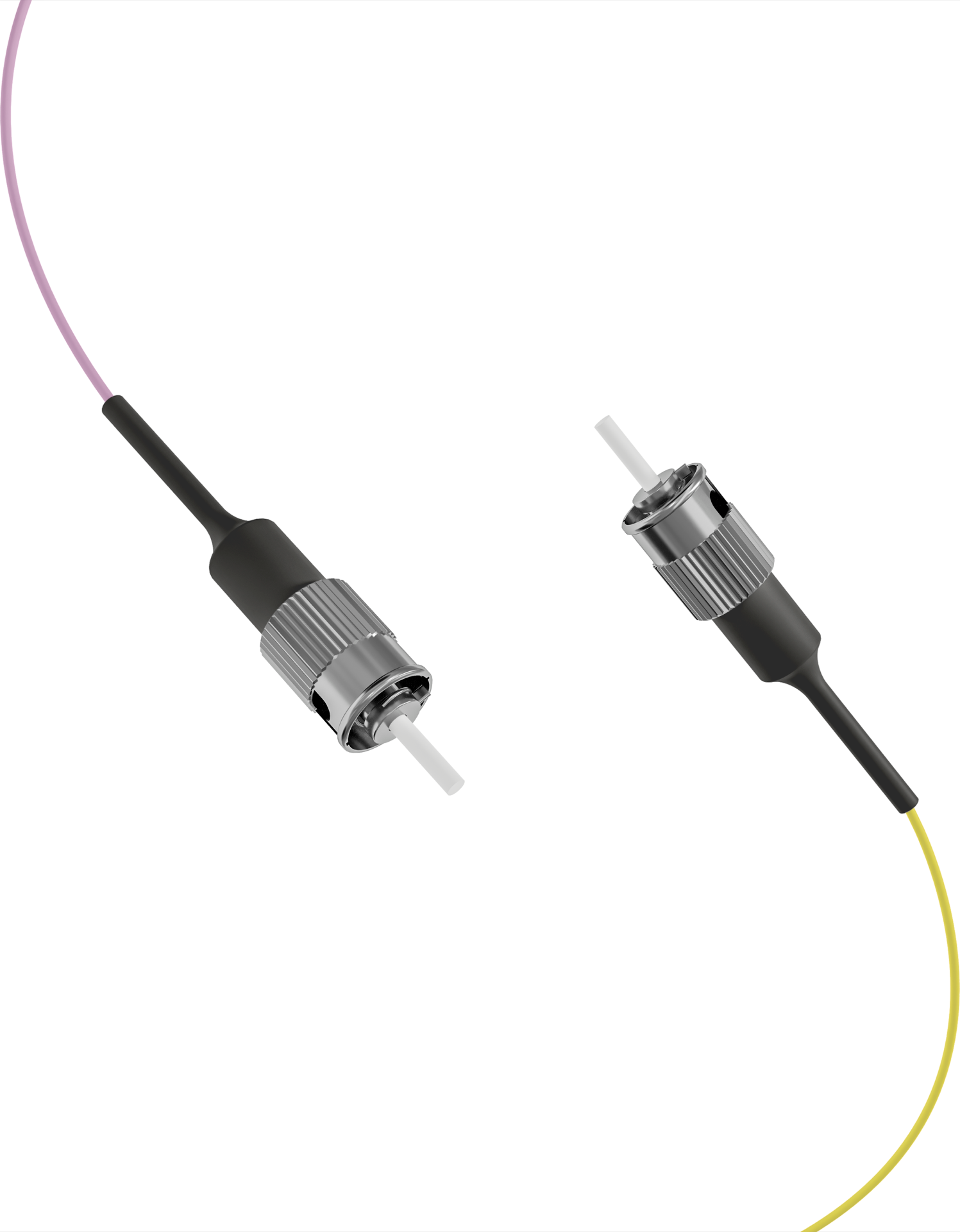 Fiber Pigtail ST OM4 -colored set 2m - 12 pieces
