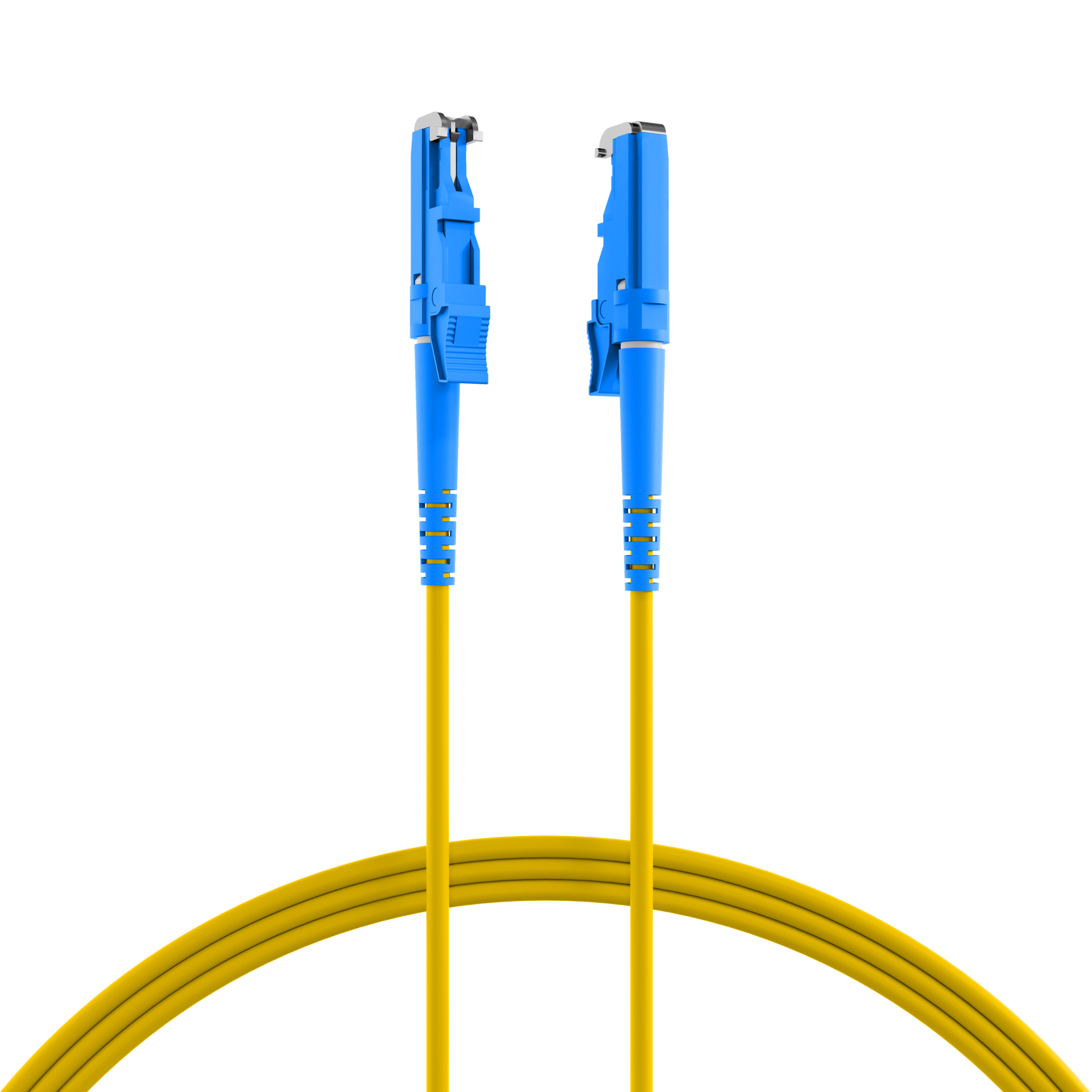 Simplex Fiber Optic Patch Cable E2000®-E2000® OS2 20m 3,0mm Yellow 9/125µm