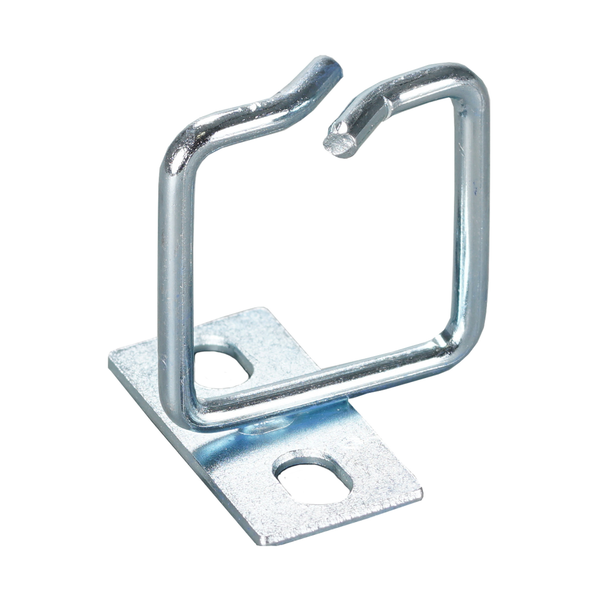 Cable Routing Bracket 80 x 80 mm with Lateral Offset Mounting Plate