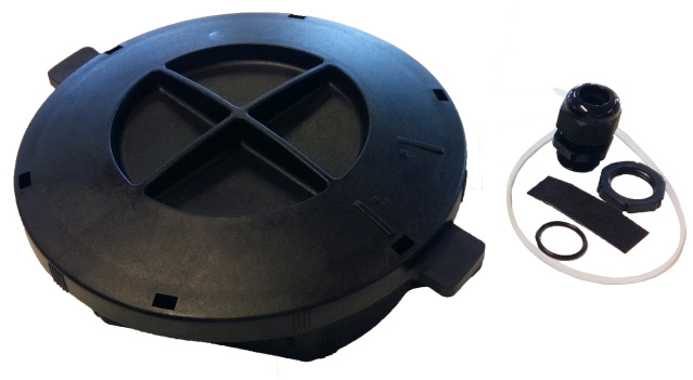 Fiber Optic Closure for 24 splices IP68 