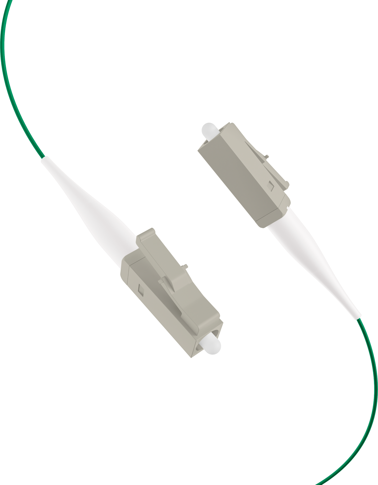 Fiber Pigtail LC OM2 -Green 2m - 1 piece