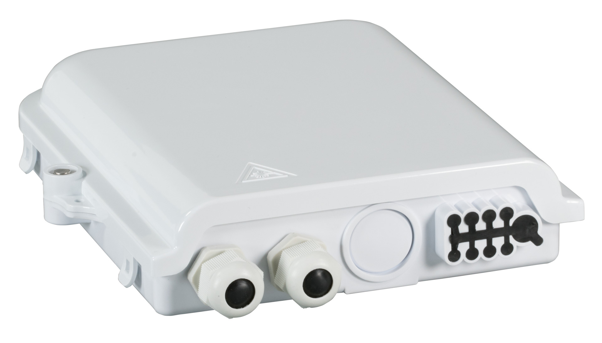 FTTH IP65 Connectionbox for 16fiber, 8adapter and Fiber overlength box