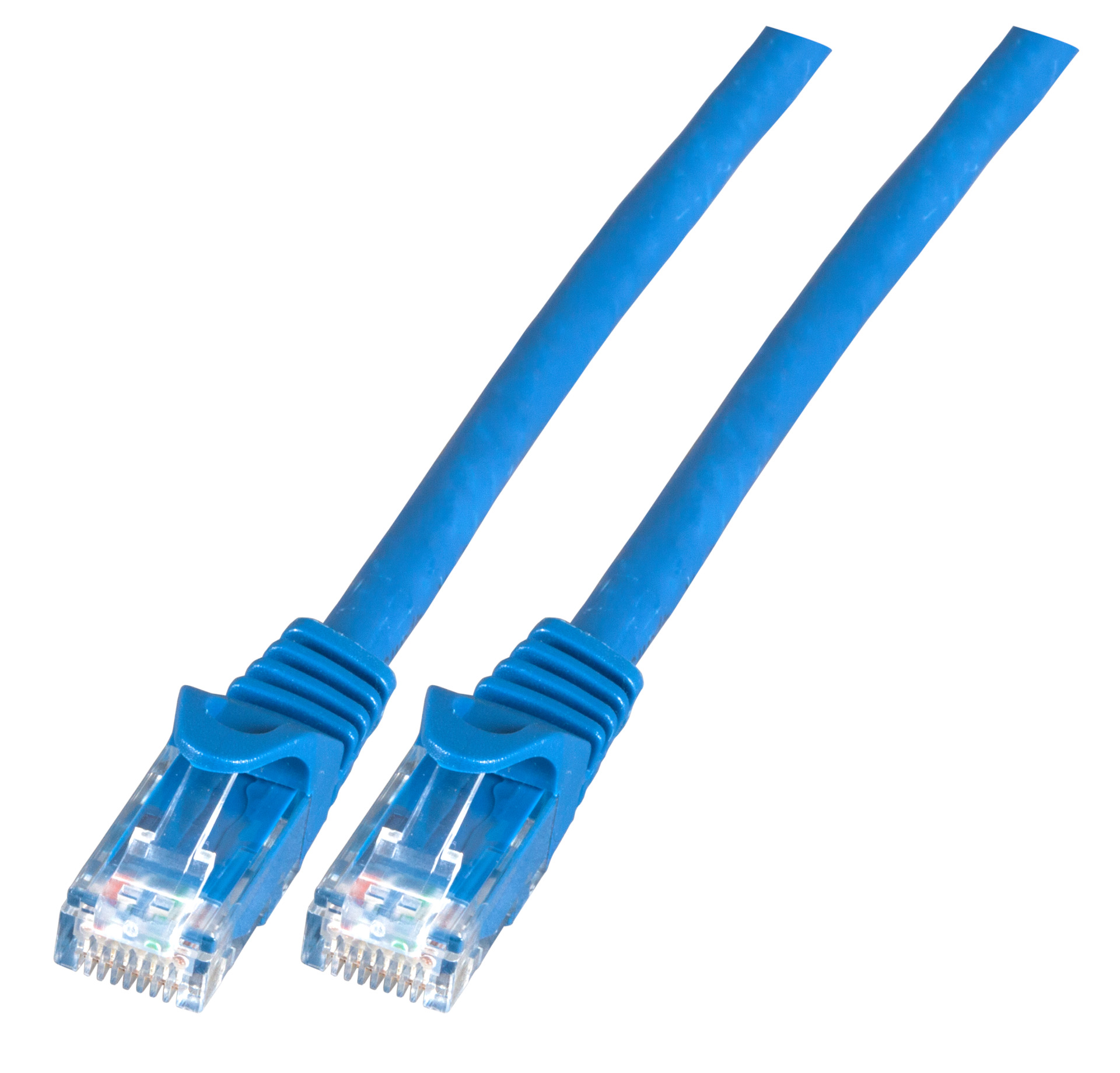 RJ45 Patch cable U/UTP, Cat.6, LSZH, CCA, 1m, blue