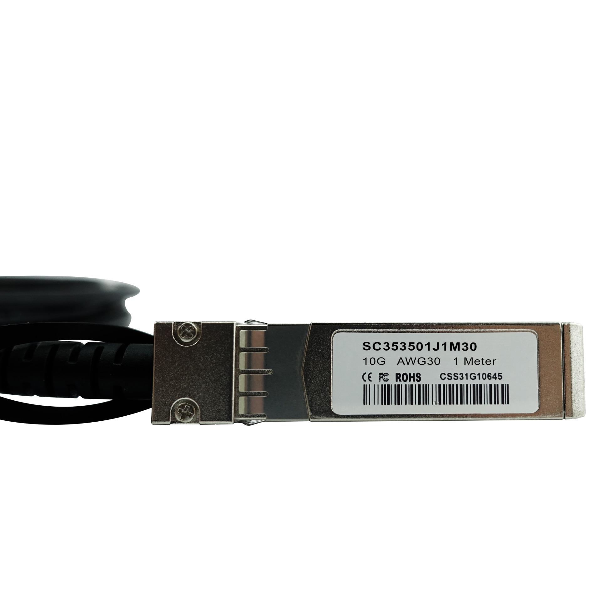 BlueLAN passive DAC Cable, SFP+ to SFP+, 10GBASE-CR, 1m, AWG30