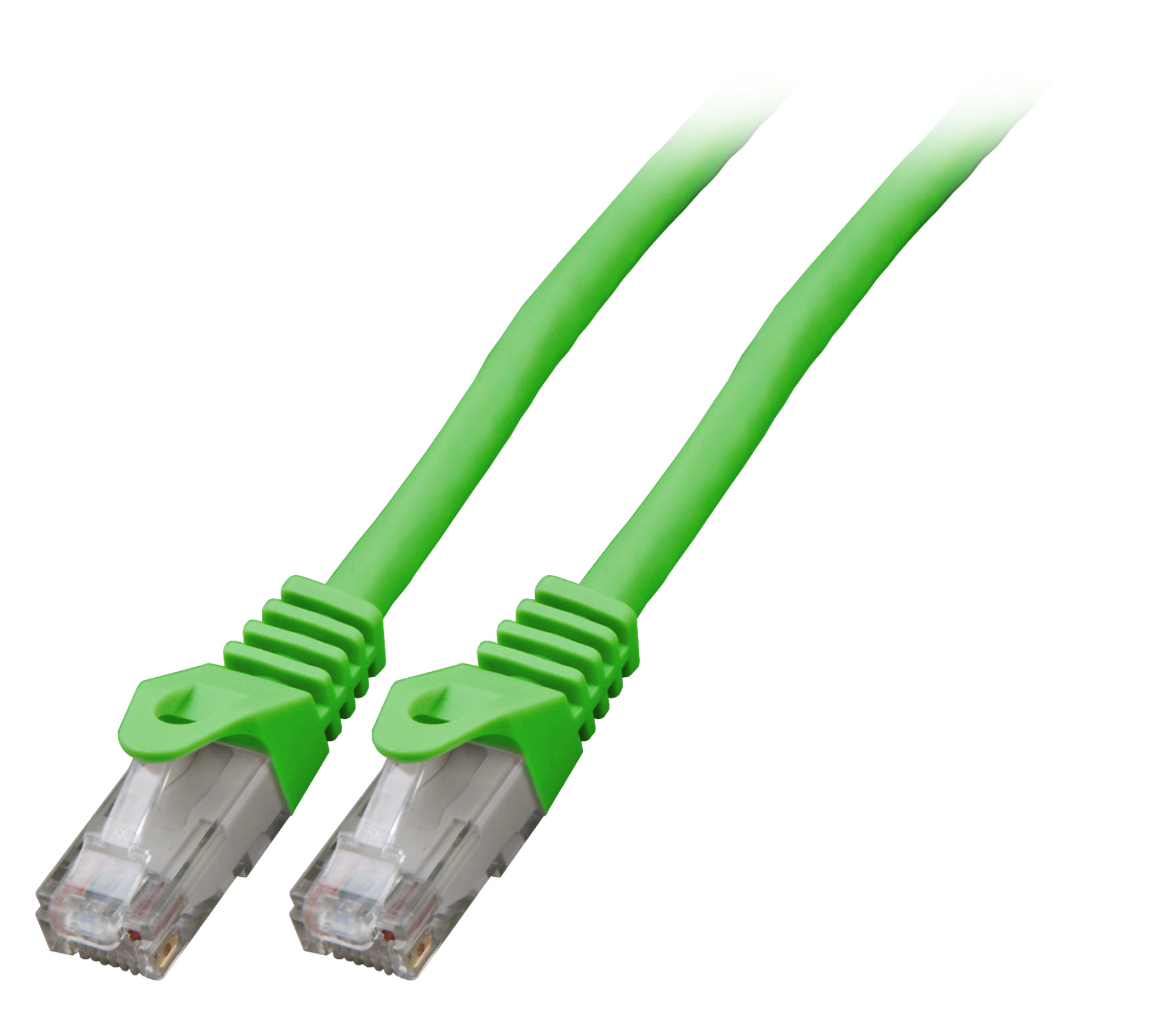 RJ45 Patch cable U/UTP, Cat.6, LSZH, CCA, 1m, green