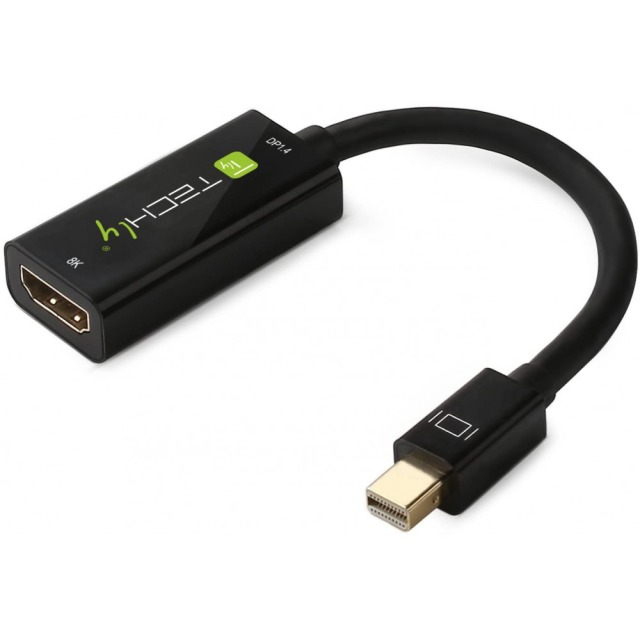 Adapter Mini DisplayPort M 1.4 to HDMI F, 8K, Black