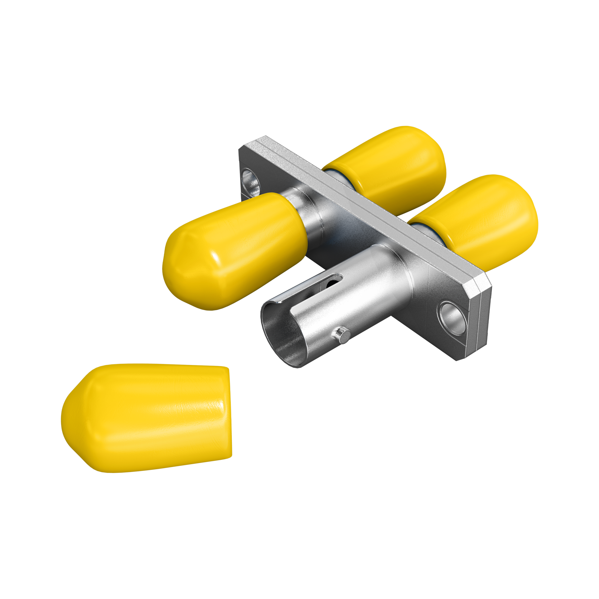 Adapter  ST Duplex OS2 metal housing 