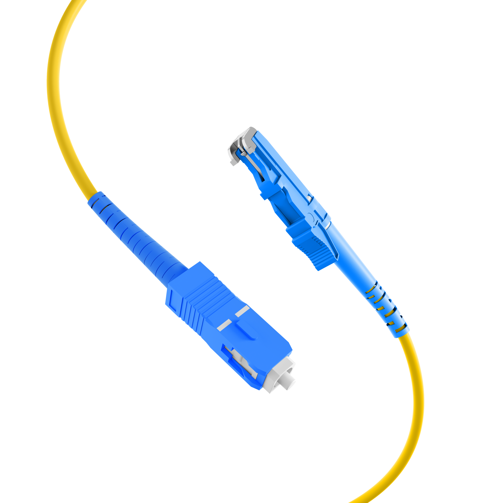Simplex Fiber Optic Patch Cable E2000®-SC OS2