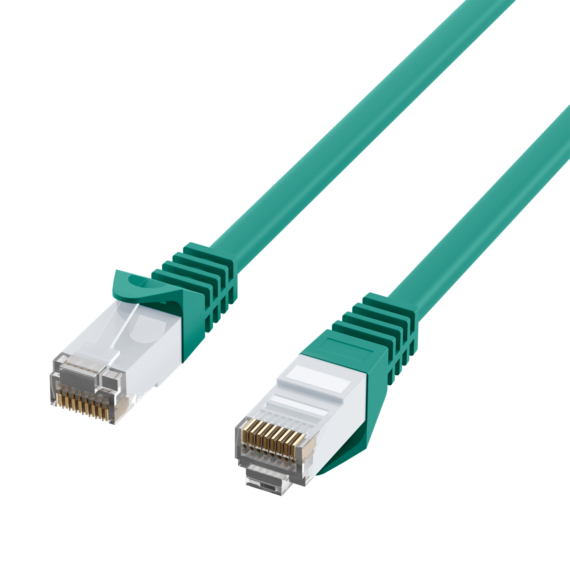 RJ45 Patch Cord Cat.6 U/UTP LSZH CCA green 1,5m