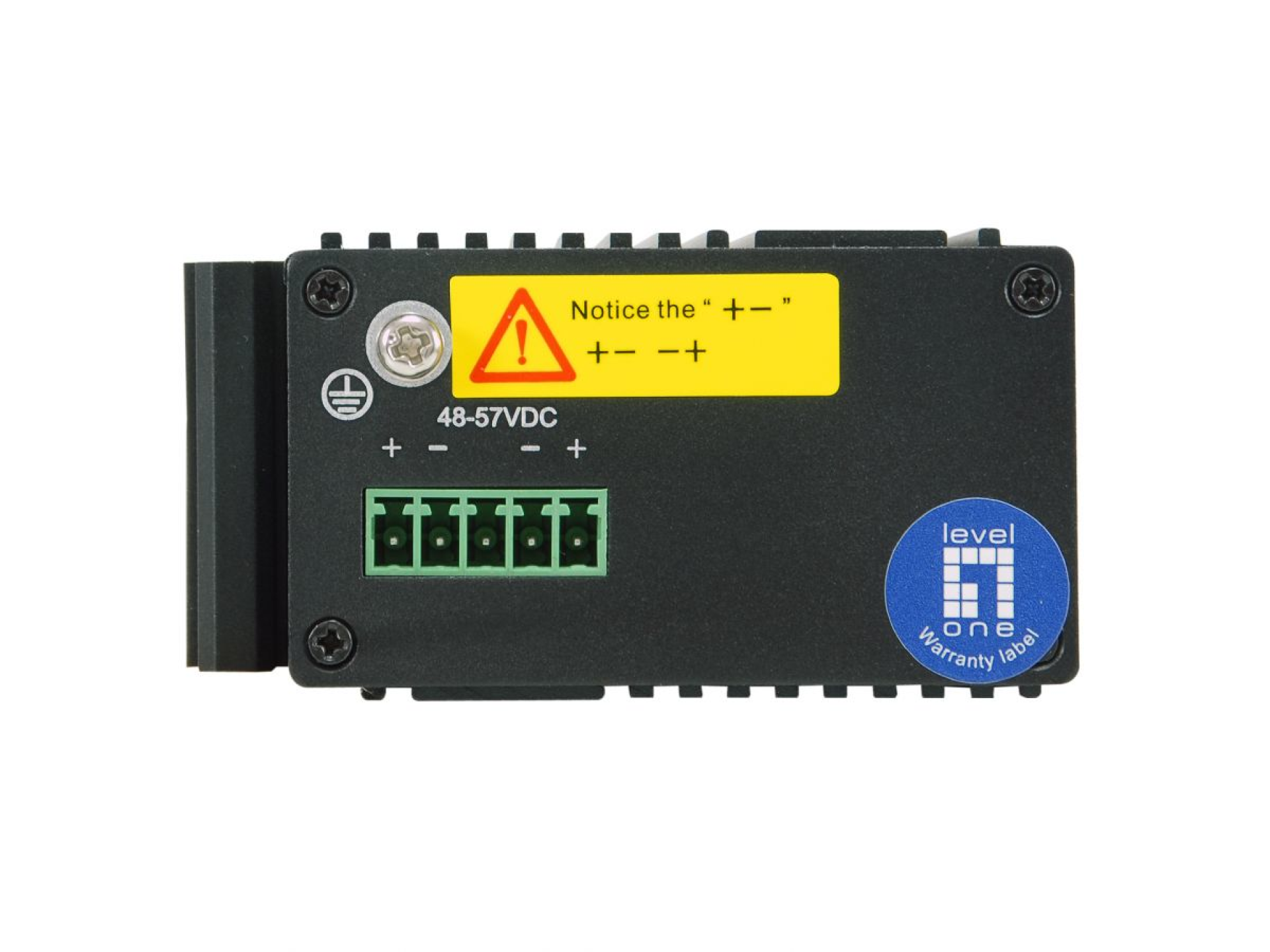 5-Port-Gigabit-Industrial-Switch 802.3at/af PoE DIN-Rail -40°C to 75°C