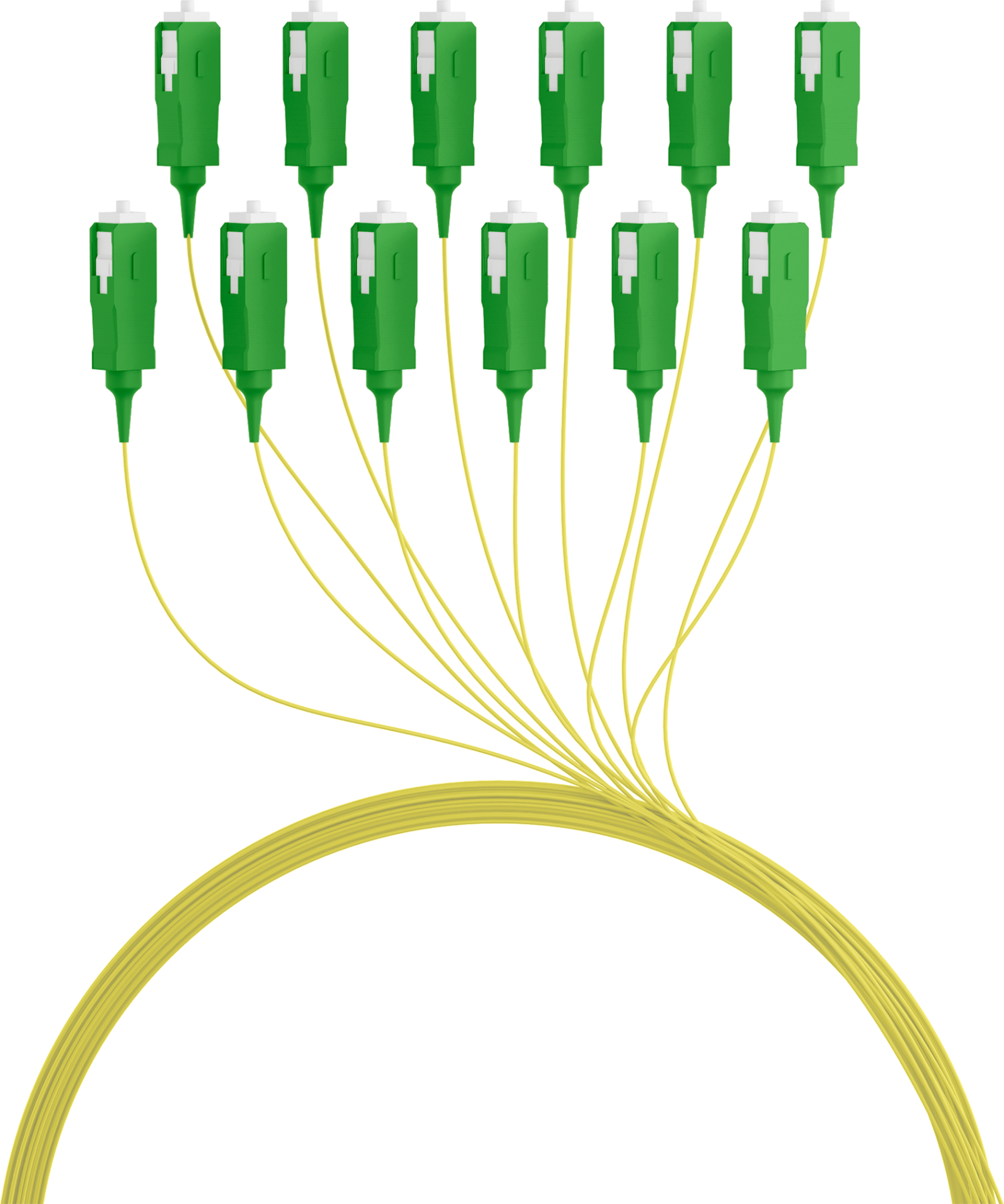 Fiber Pigtail SC/APC OS2 G652D-Yellow 2m - 1 piece