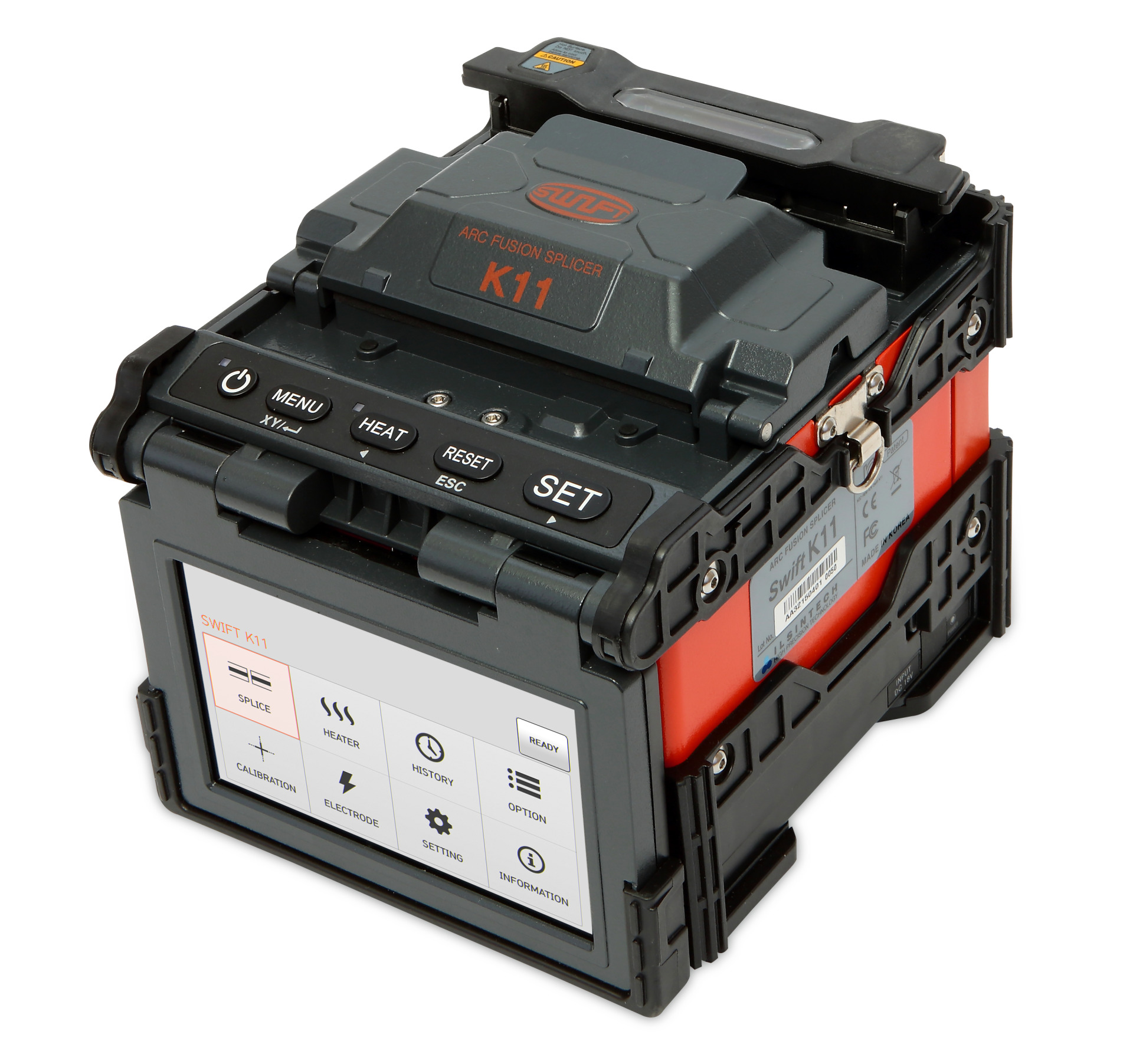 FTTx Fusion splicer 3 axe, incl. Cleaver