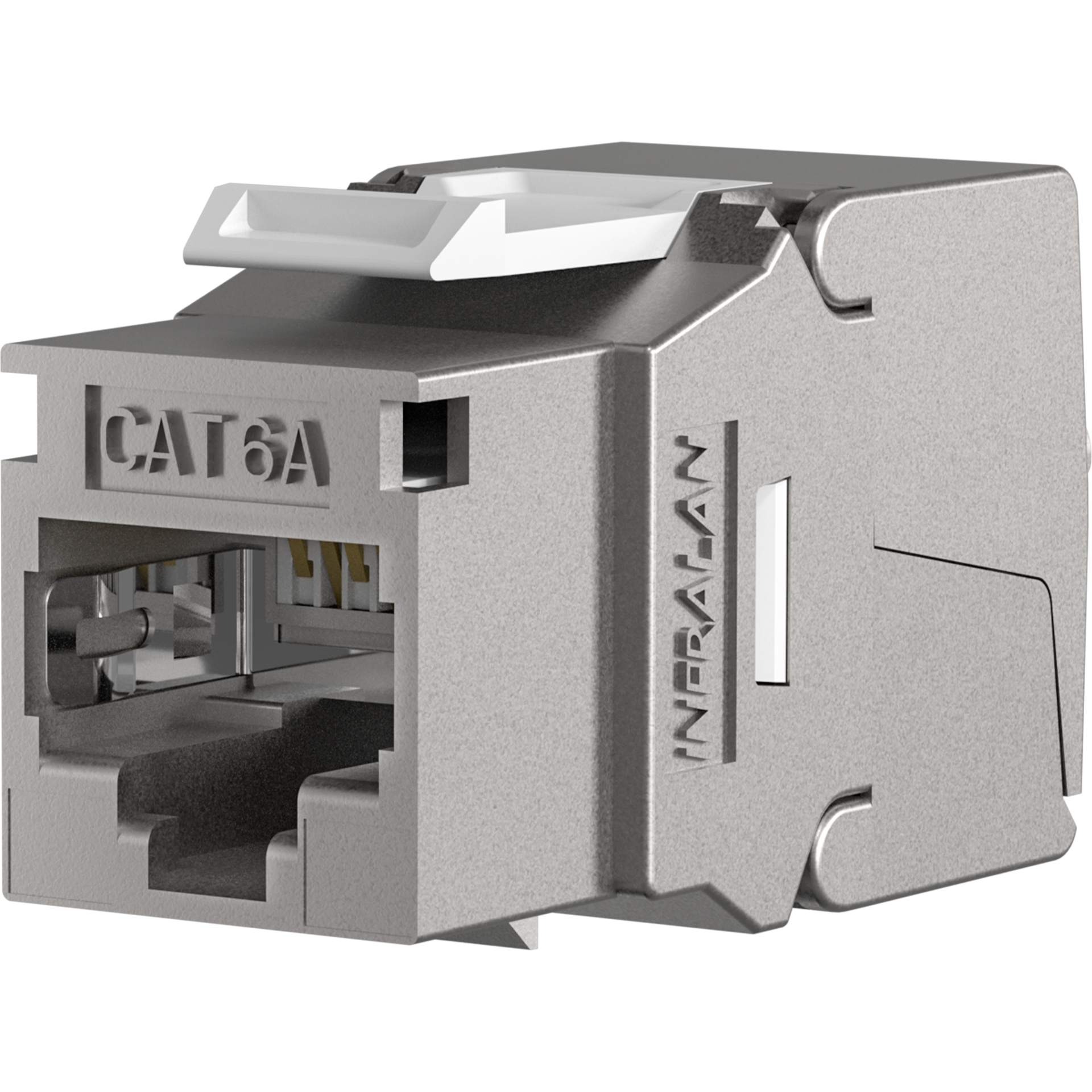 RJ45 Keystone STP, Cat.6A, 500MHz, component certified