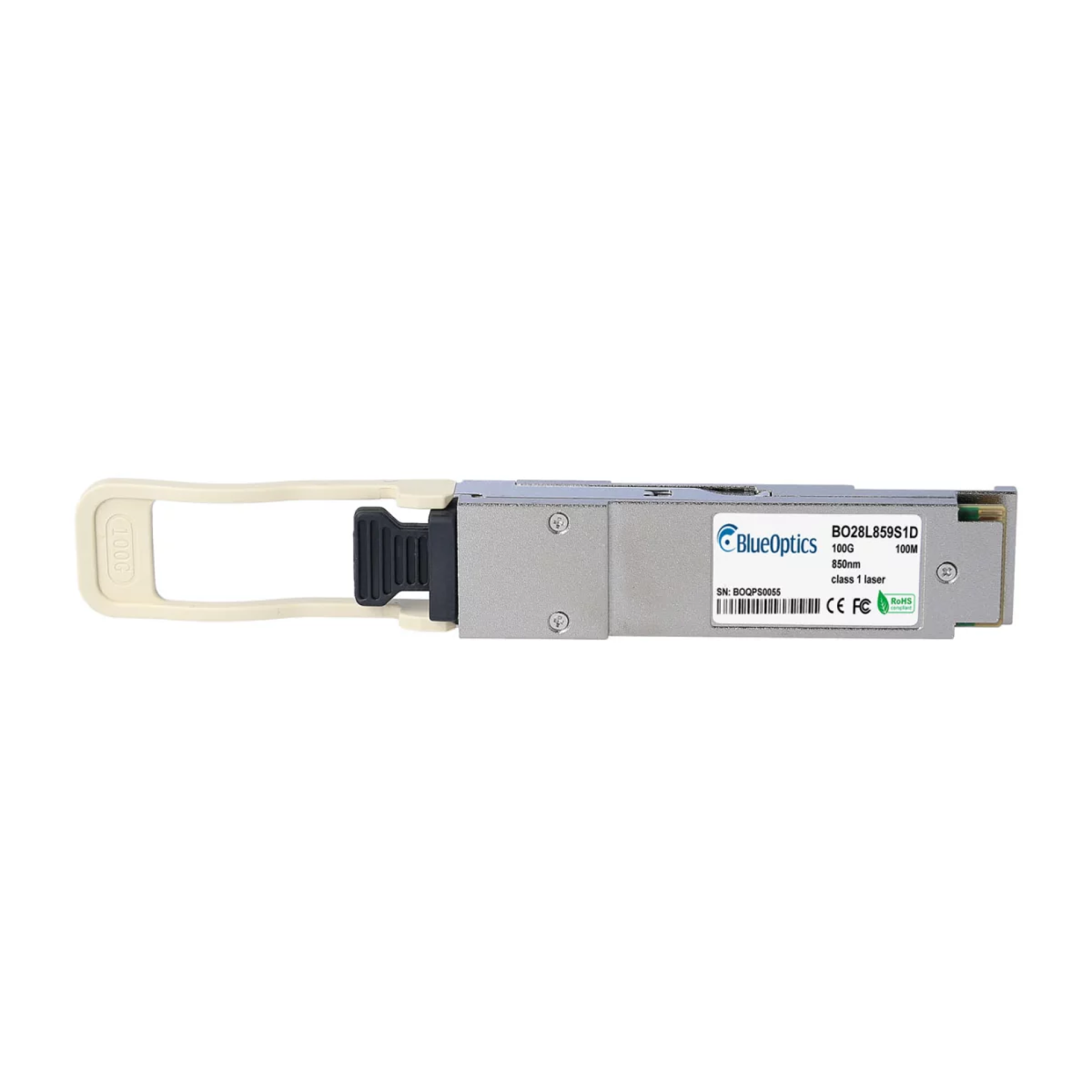 NVIDIA MMA1B00-C100 compatible BlueOptics QSFP28 100GBASE-SR4