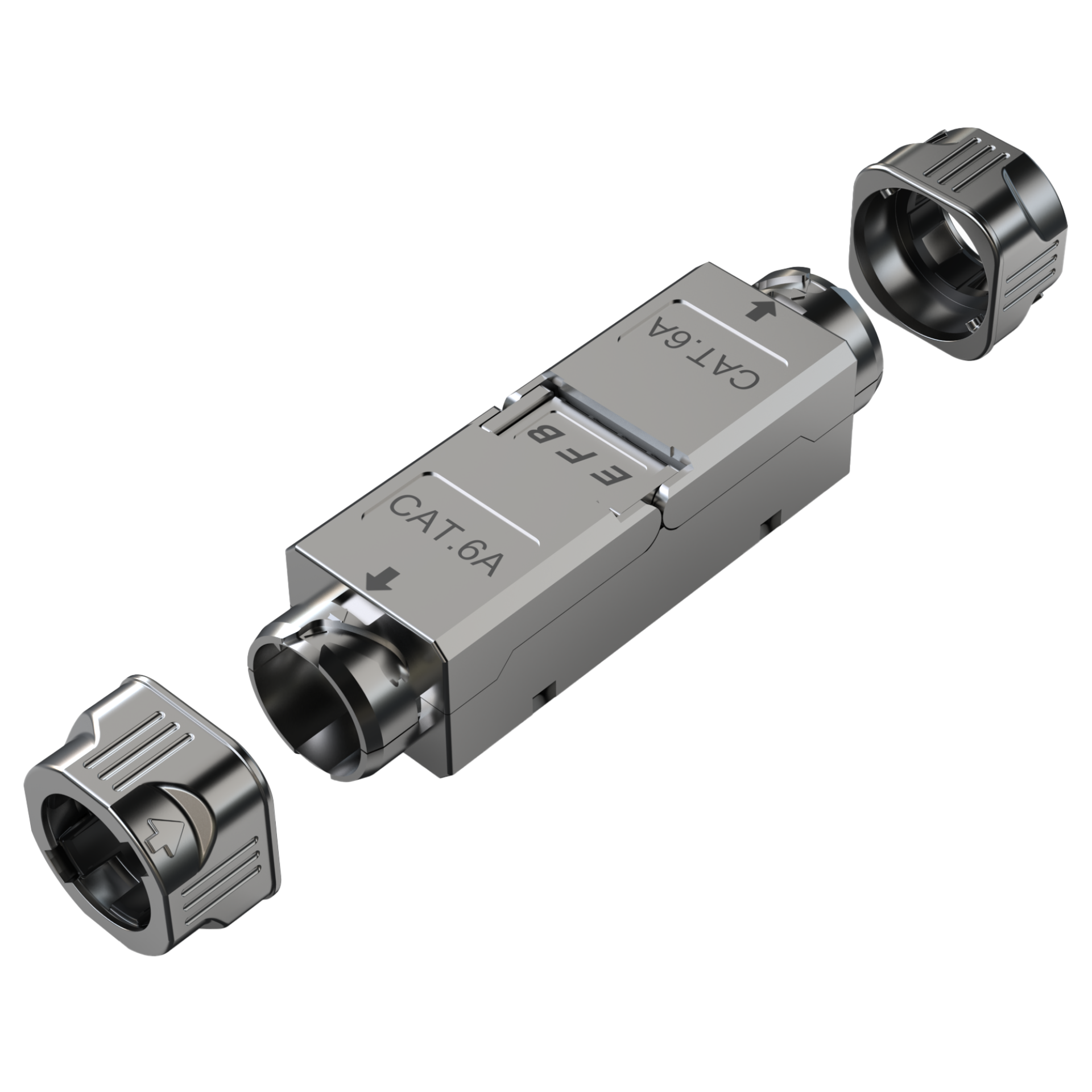 Connection Module Cat.6A/Cat.7/Cat.7A, Slimline