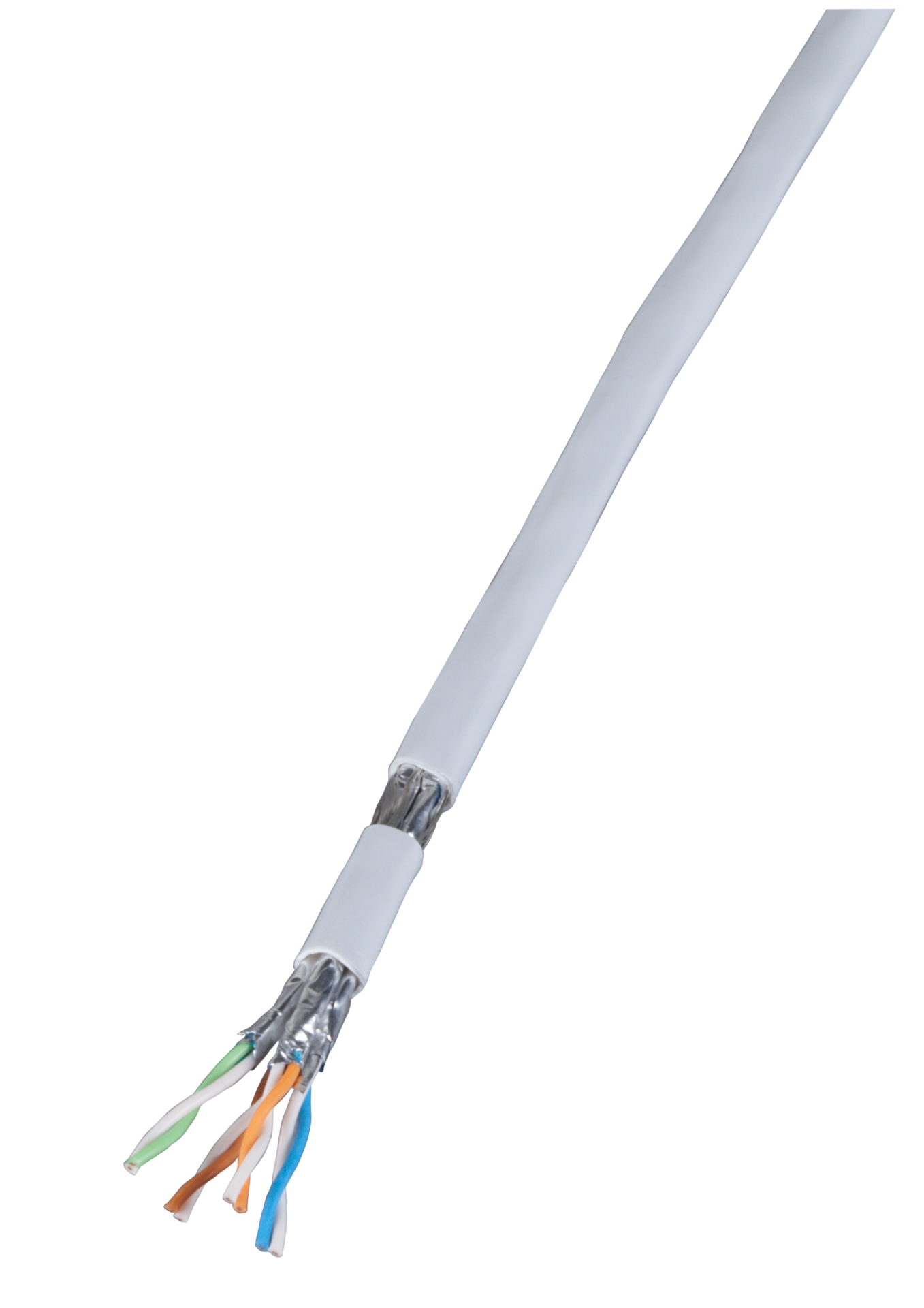 Patch cable Cat.7 PiMF UC900 MHzFLEX,  SS26 4P Dca, grey