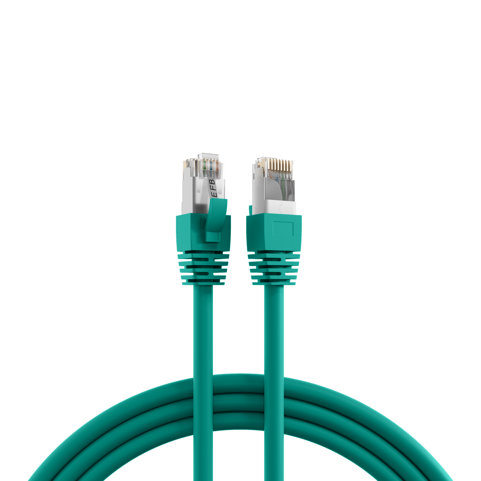 RJ45 Patch Cord Cat.8.1 S/FTP LSZH BC green 1m
