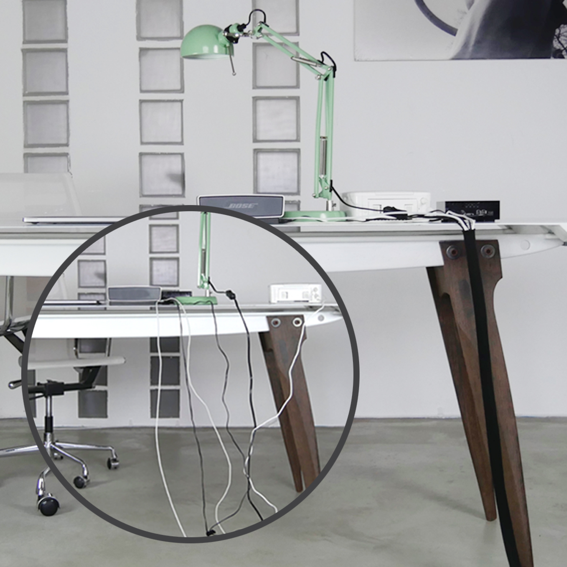 LTC CABLE TUBE, soft polyester tube diameter 2.5 - 4cm 2m black