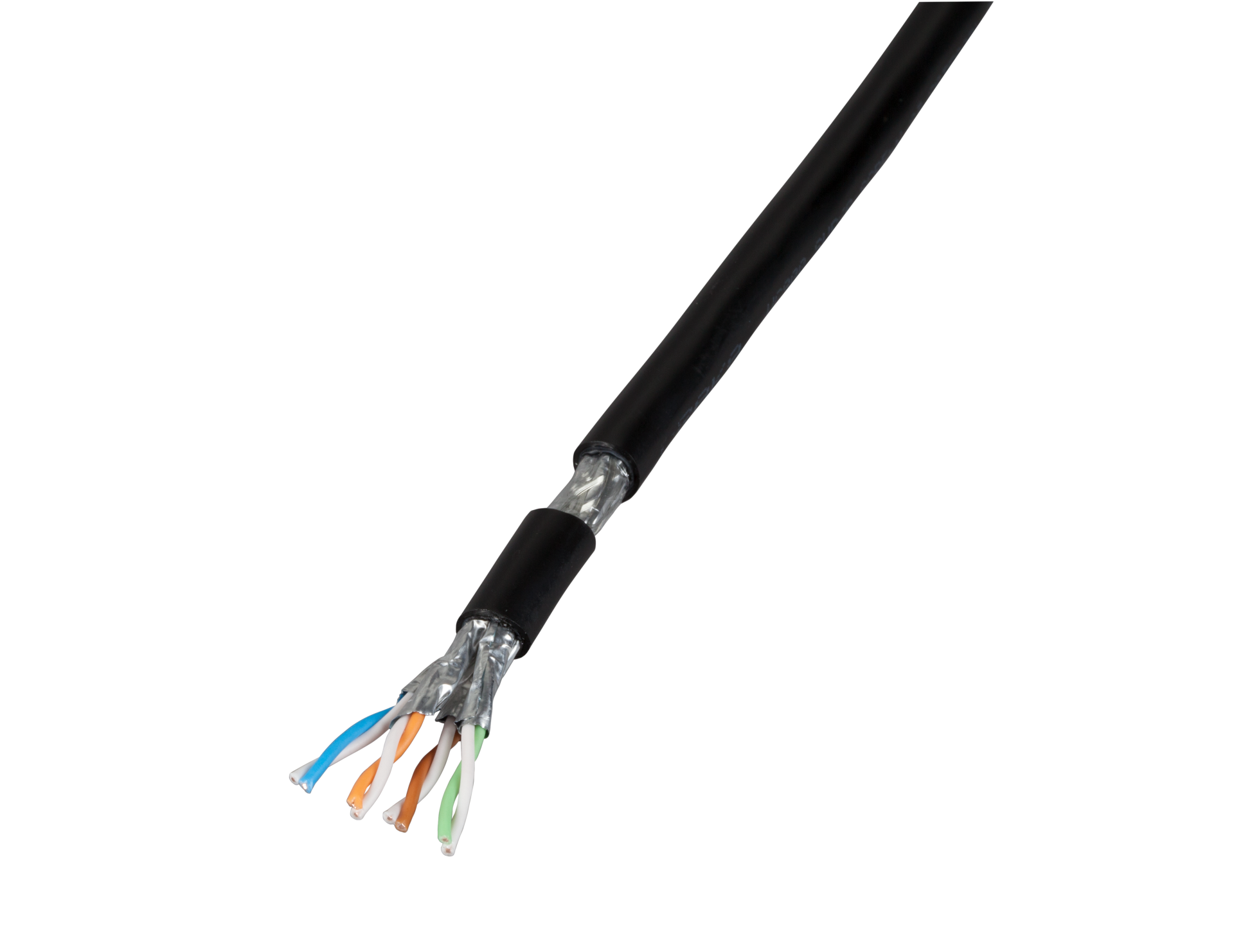 Cat.7 Outdoor cable UC900 SS23/1,4P PE, 100metres