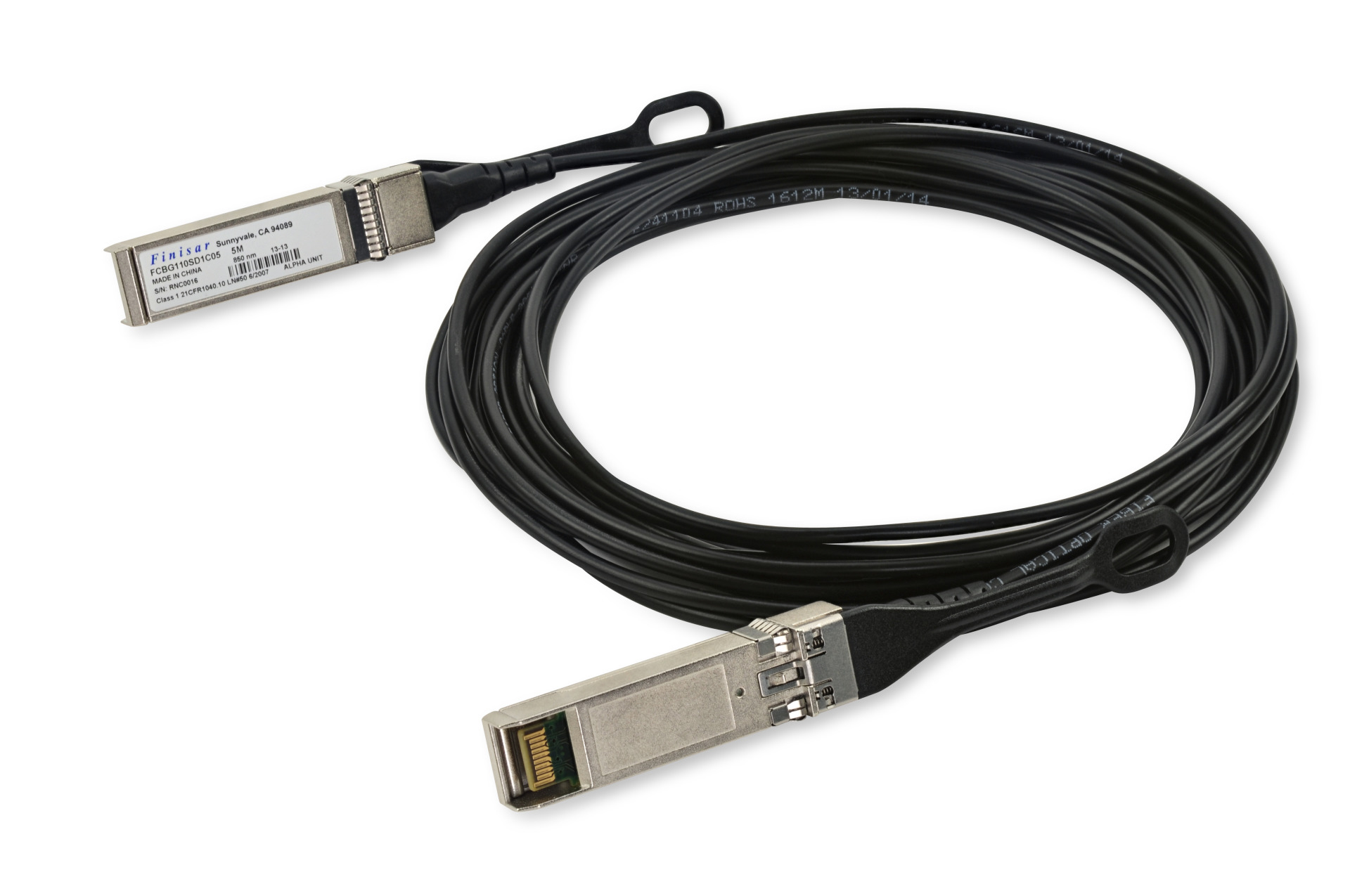 AOC 10G, 2xSFP+, MM, 5m,0~70°C, LSZH