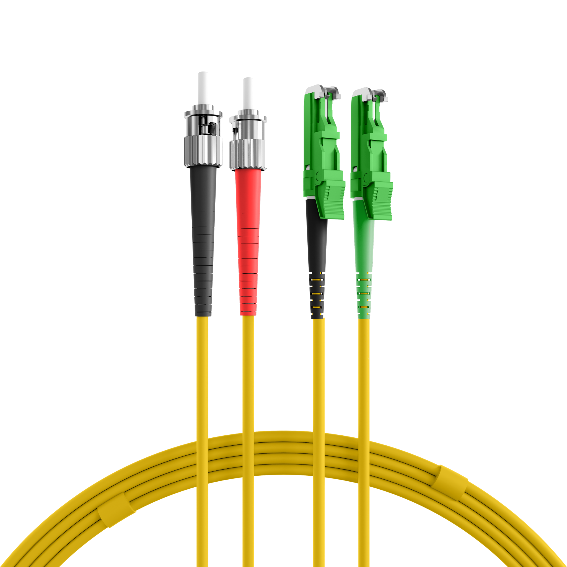 Duplex Patchcable ST-E2000®/APC, 9/125µ, OS2