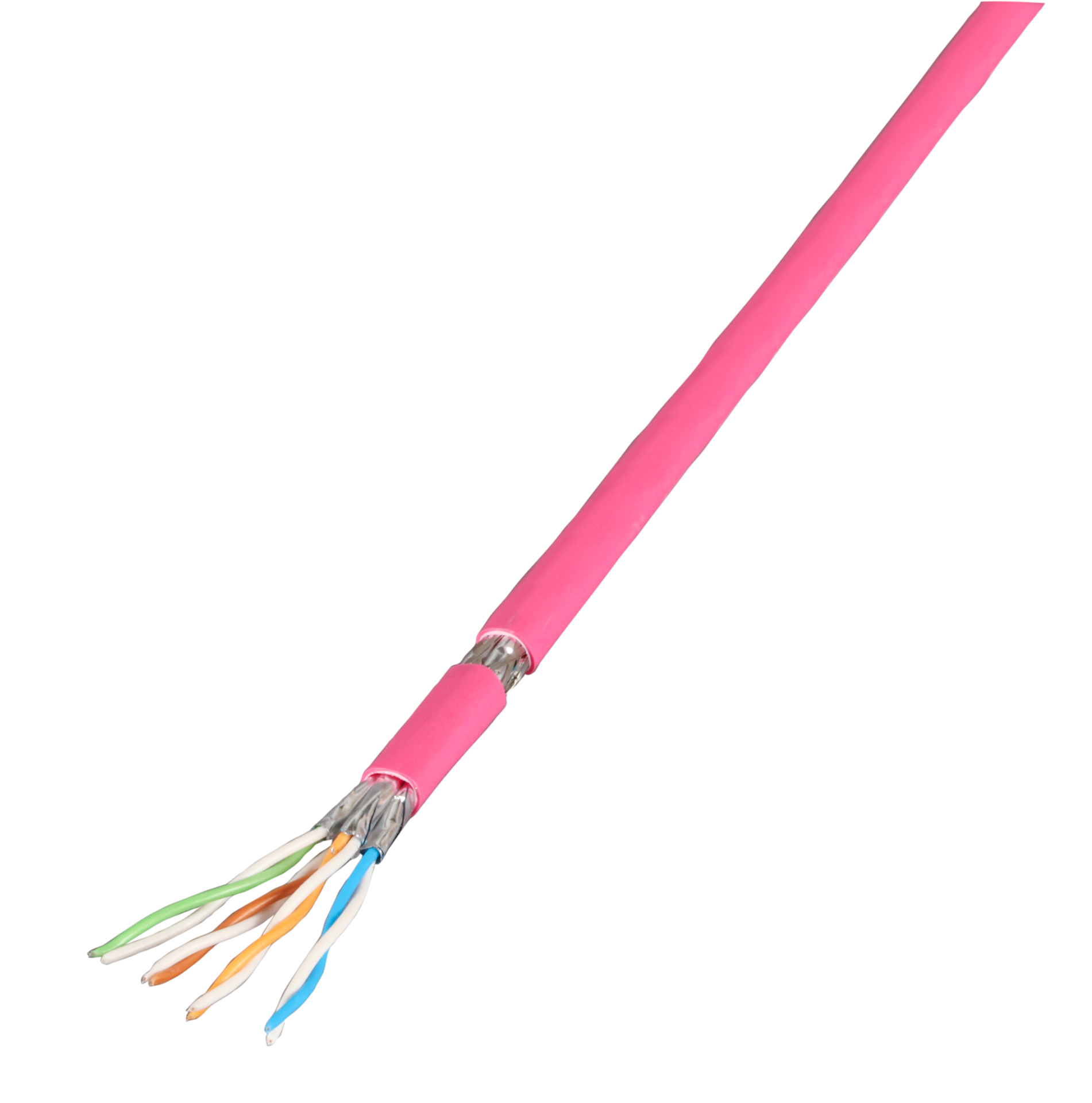 Patch cable Cat.7 PiMF UC900MHz FLEX, SS26 4P Dca, erica-violet
