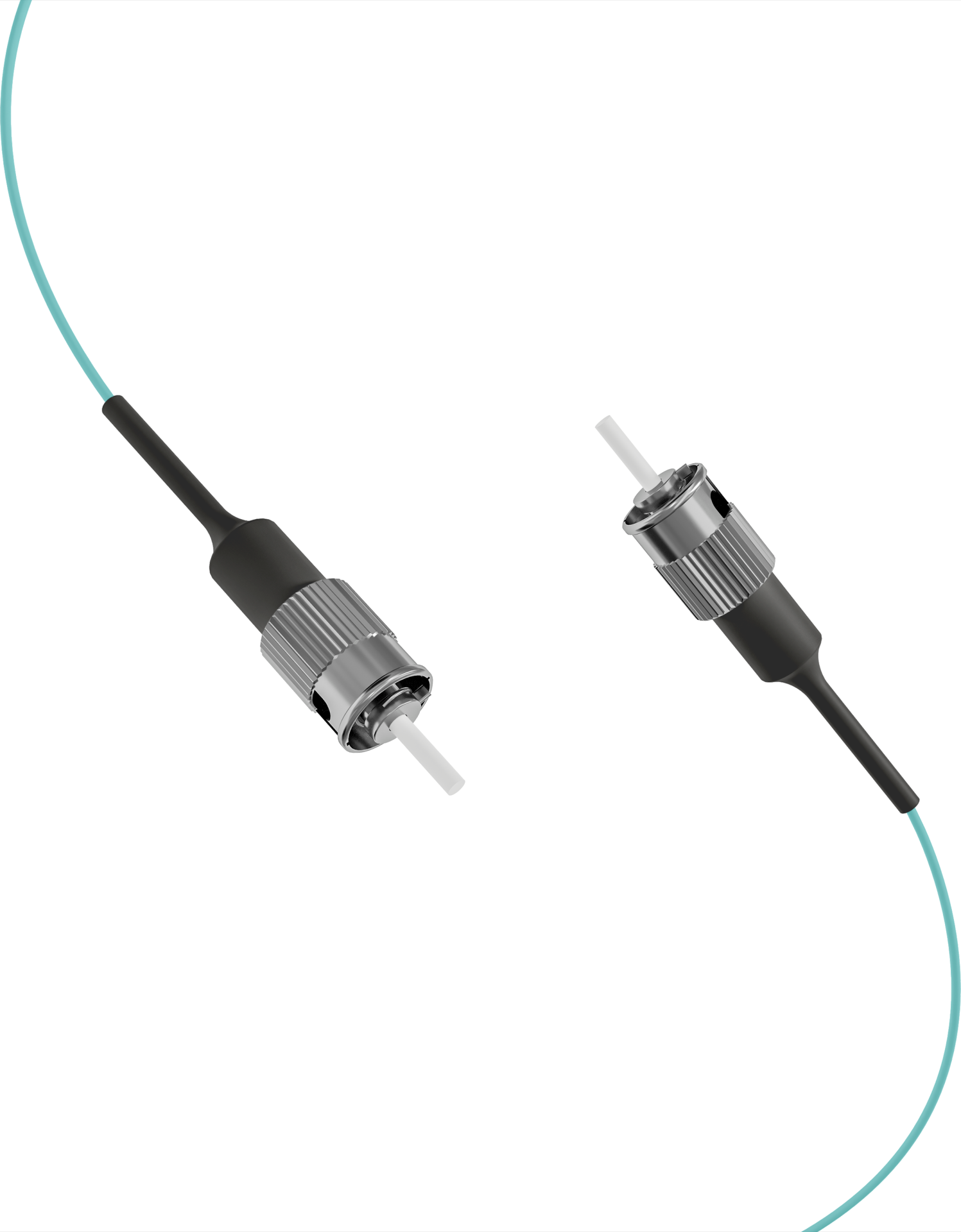 Fiber Pigtail ST OM3 -Aqua 2m - 1 piece