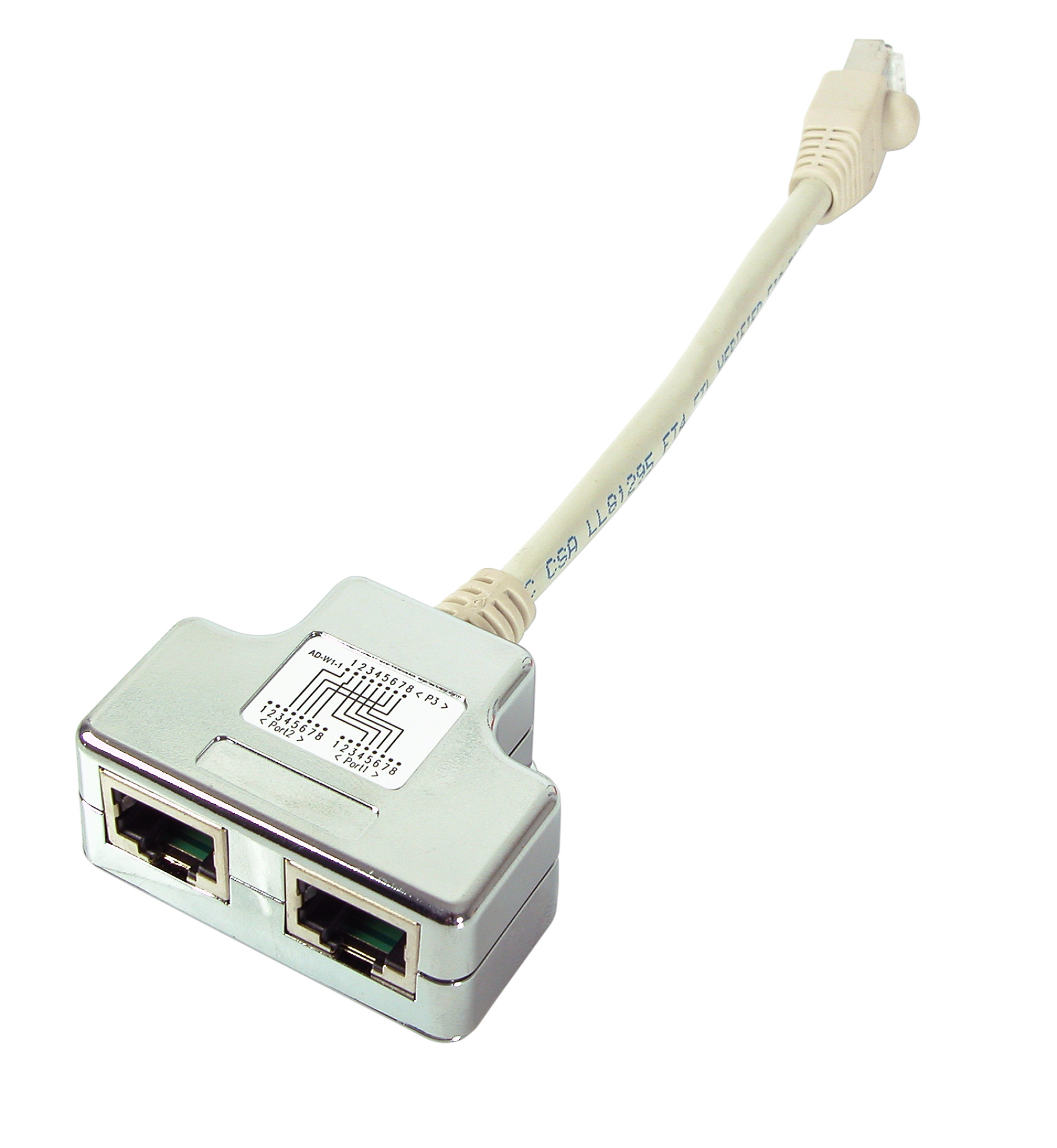 T-Adapter 2 x ISDN for Cable Sharing
